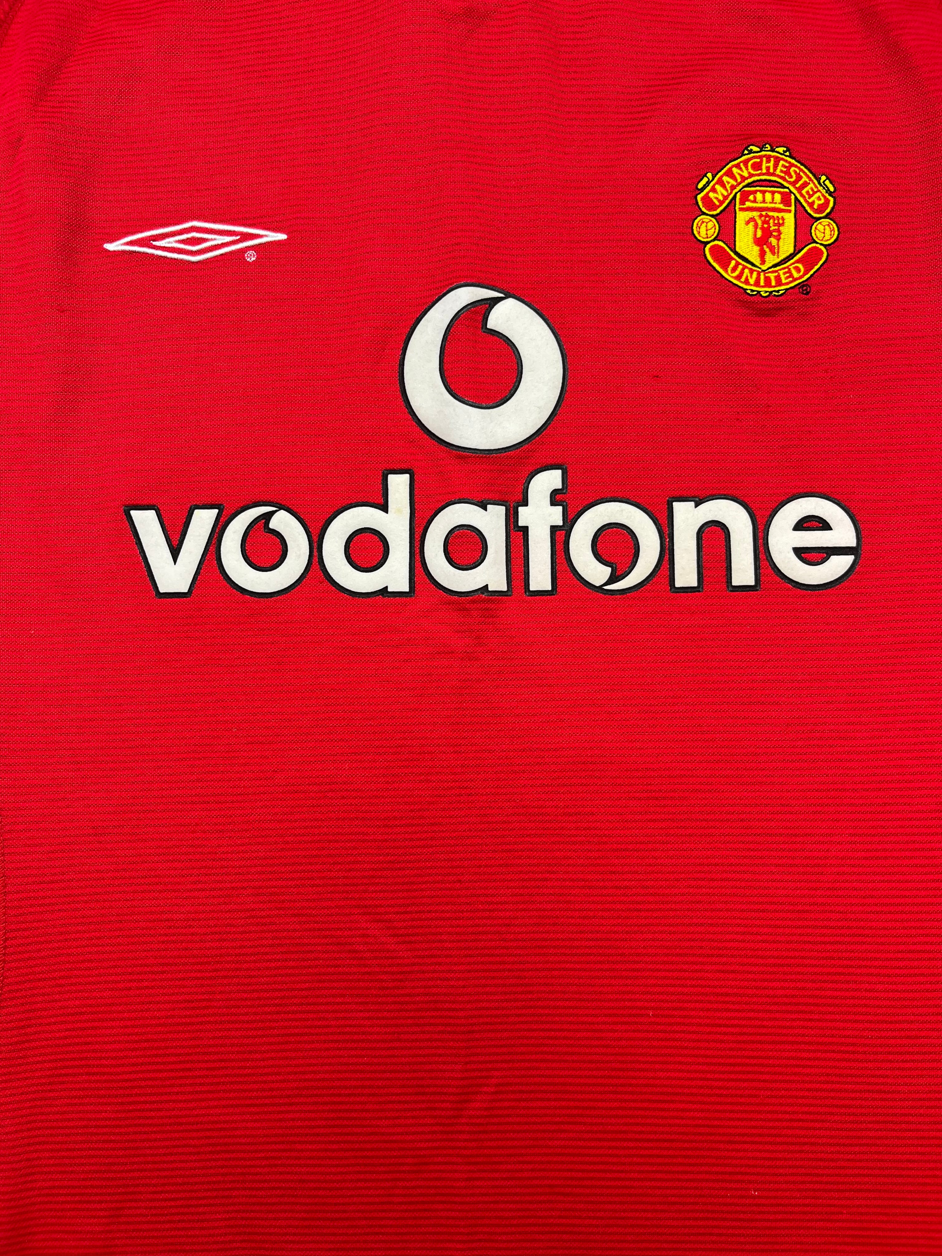 2000/02 Manchester United Home Shirt (M) 8.5/10