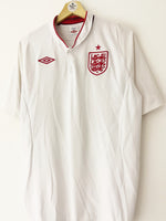 2012/13 England Home Shirt (L/XL) 9/10
