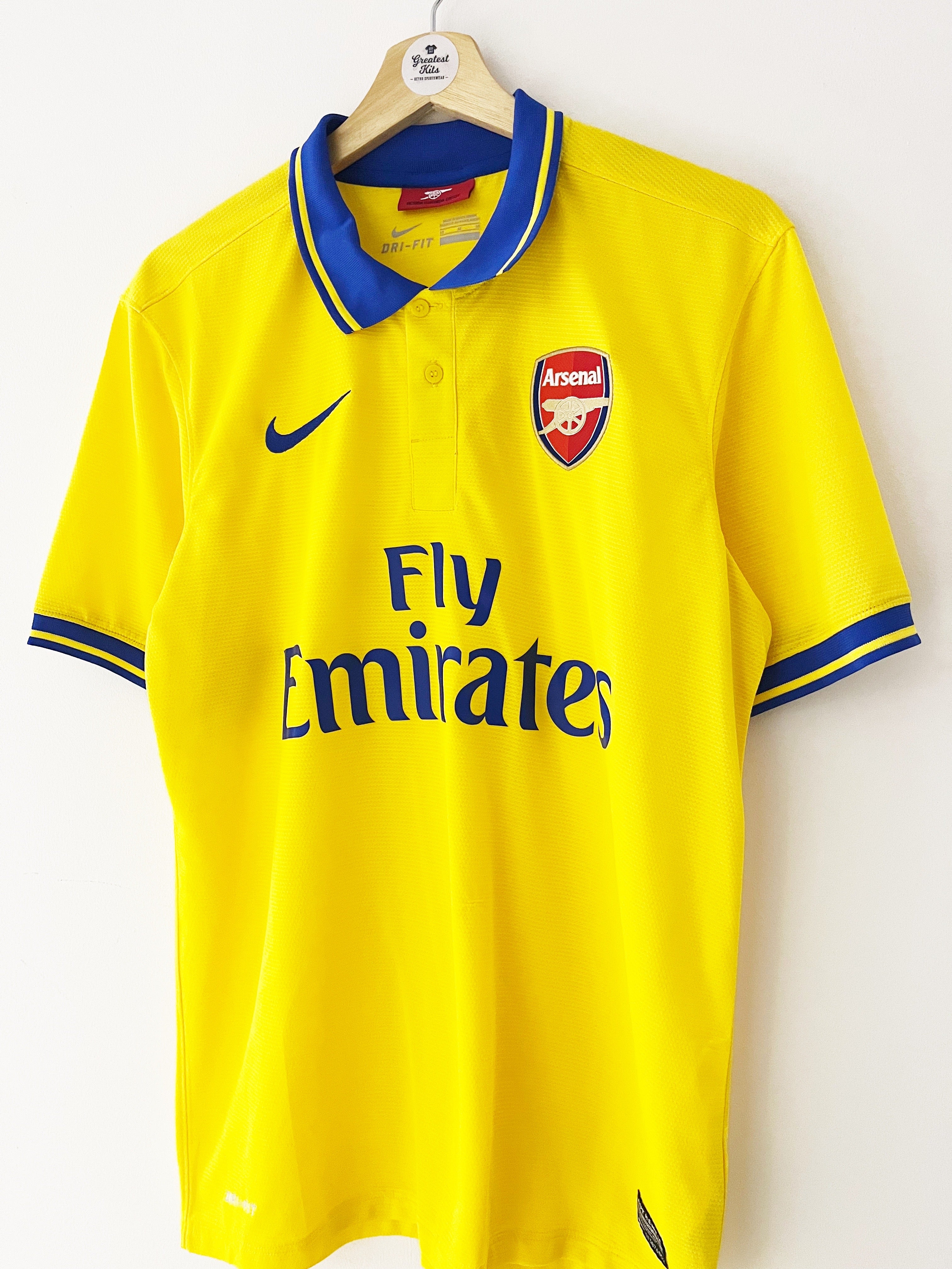 2013/14 Arsenal Away Shirt (M) 8.5/10