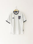 1999/01 England Home Shirt (M) 8.5/10