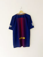 2017/18 Barcelona Home Shirt (XL) 9/10