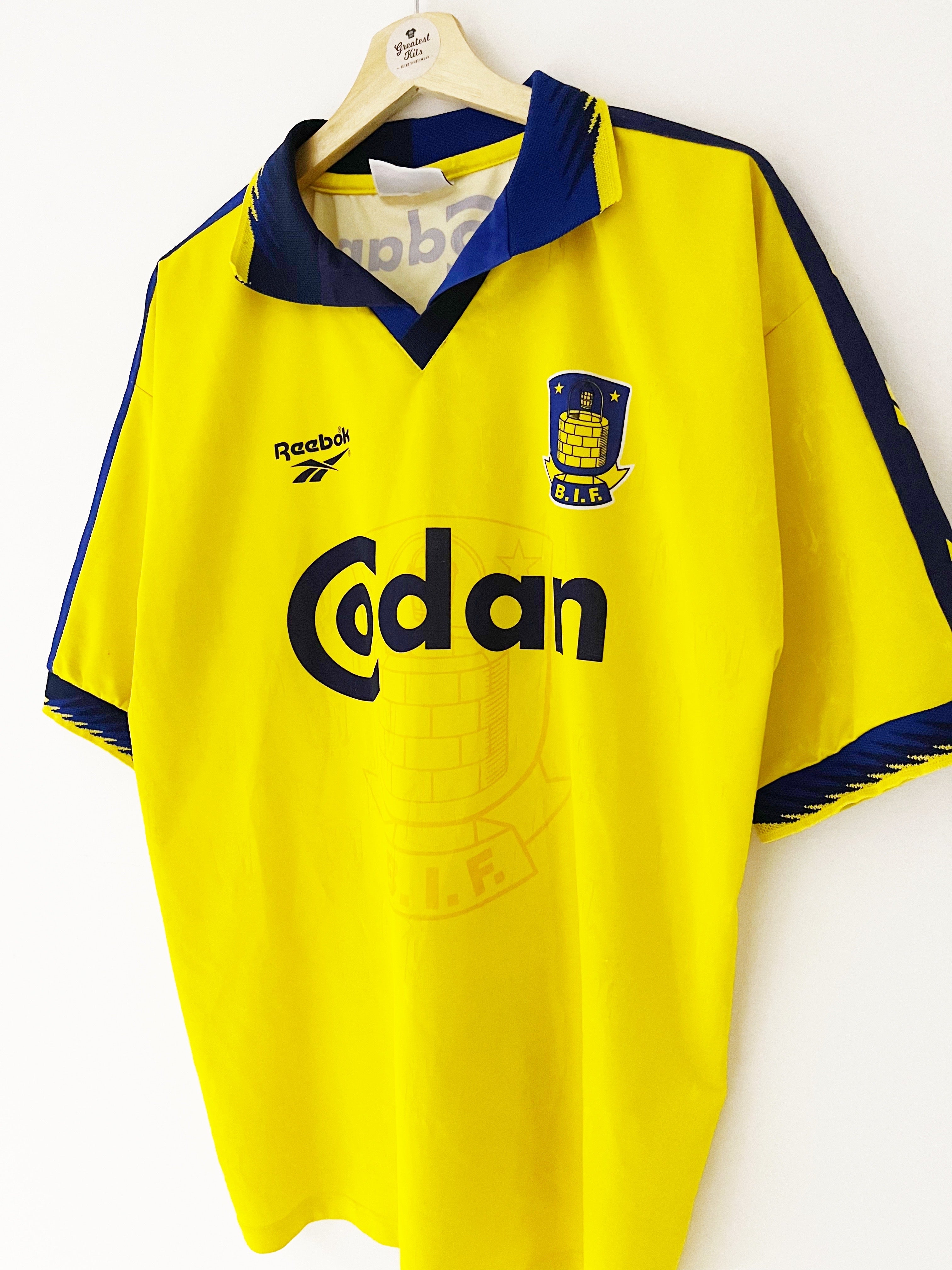 1996/97 Brondby Home Shirt (XL) 8/10