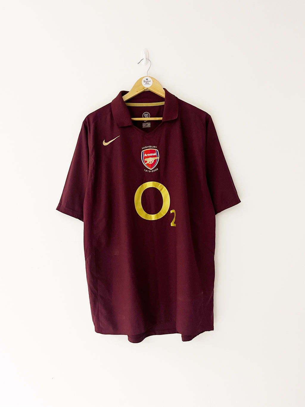 2005/06 Arsenal Home Shirt (XL) 9/10