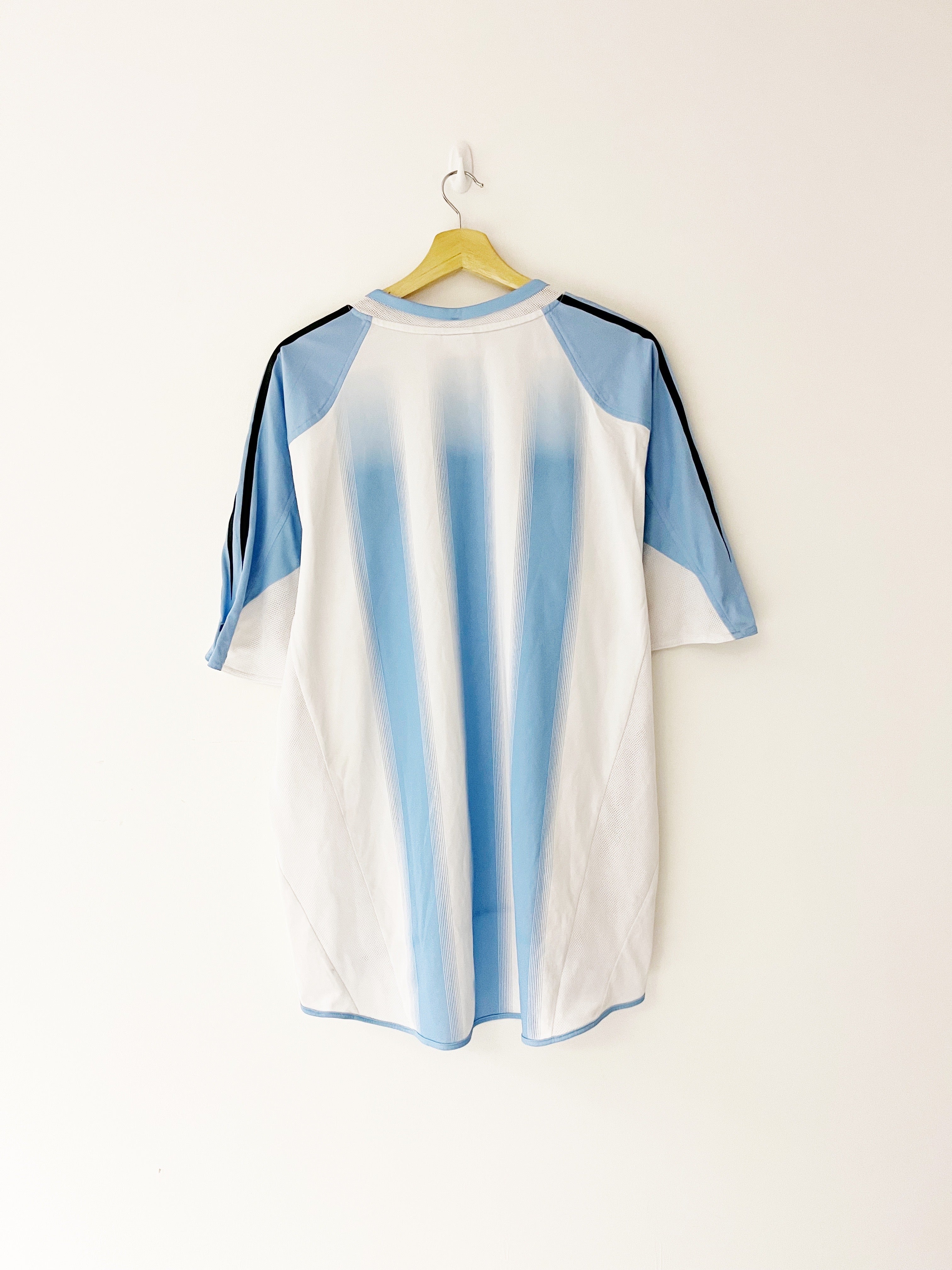 2004/05 Argentina Home Shirt (XL) 6.5/10