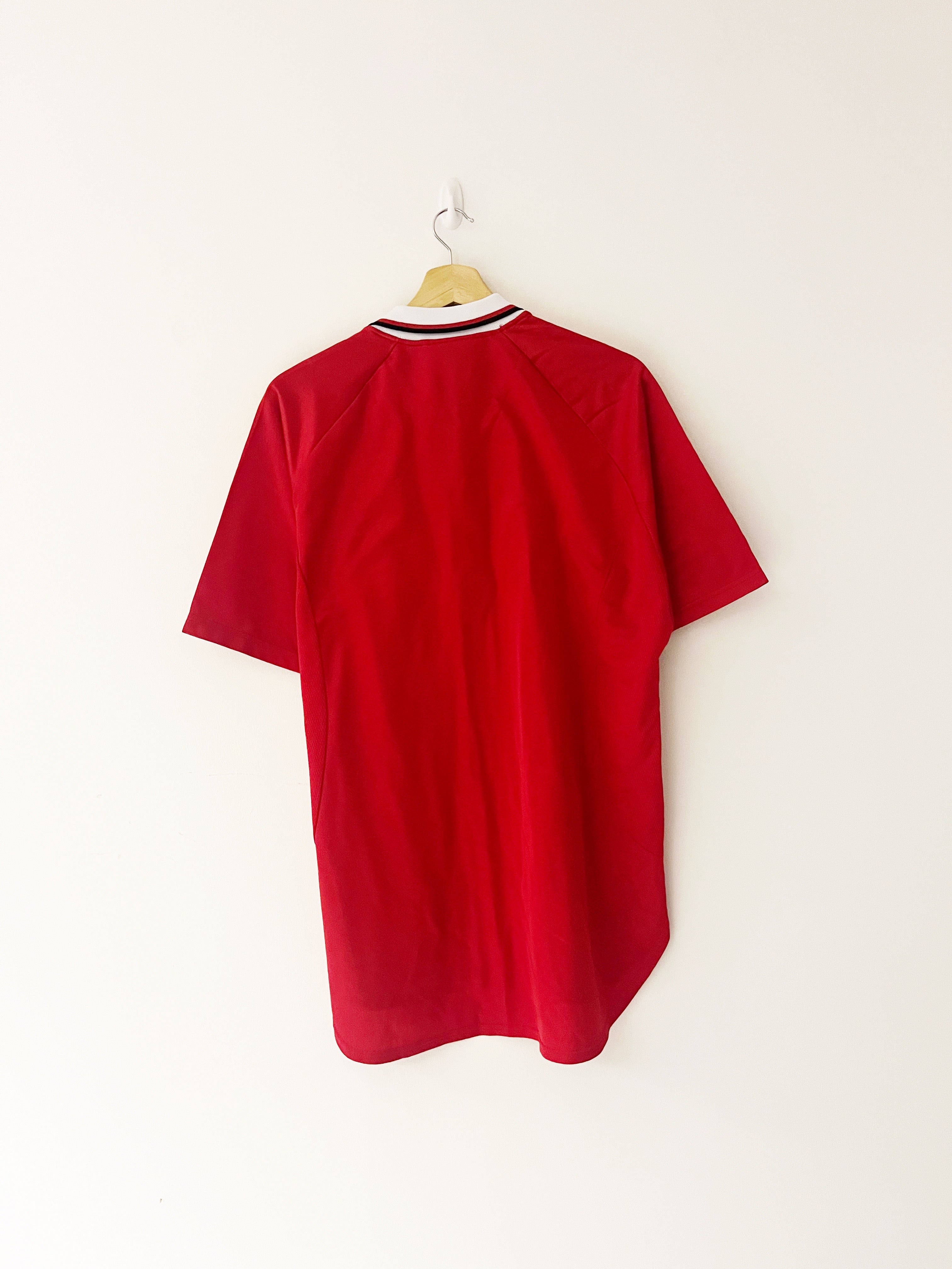 1997/00 Manchester United CL Home Shirt (L) 7.5/10