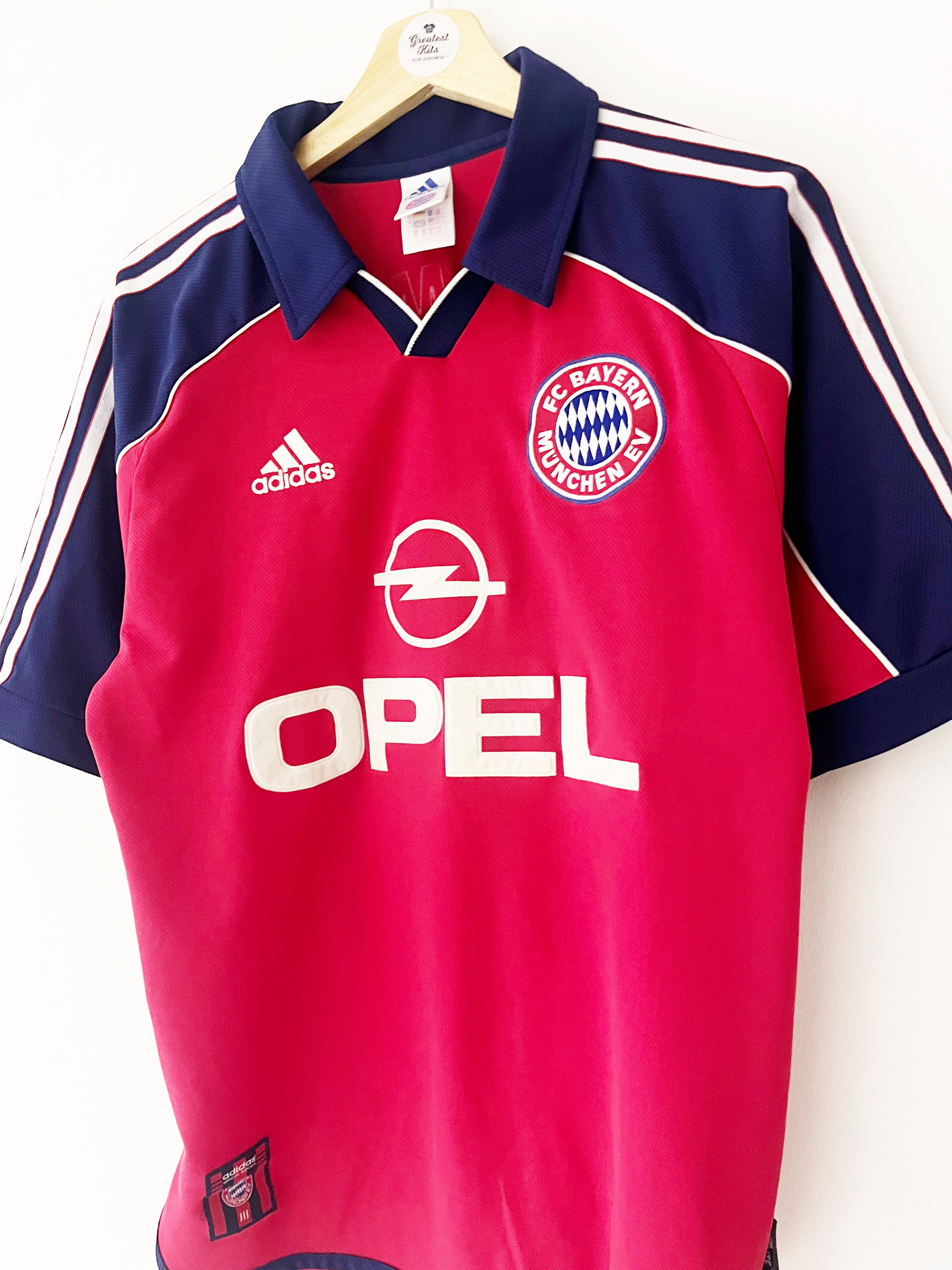 1999/01 Bayern Munich Home Shirt Salihamidzic #20 (S) 8.5/10