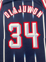 1995/01 Houston Rockets Alternate Champion Jersey Olajuwan #34 (L) 8/10