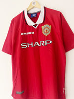 1997/00 Manchester United CL Home Shirt (L) 7.5/10