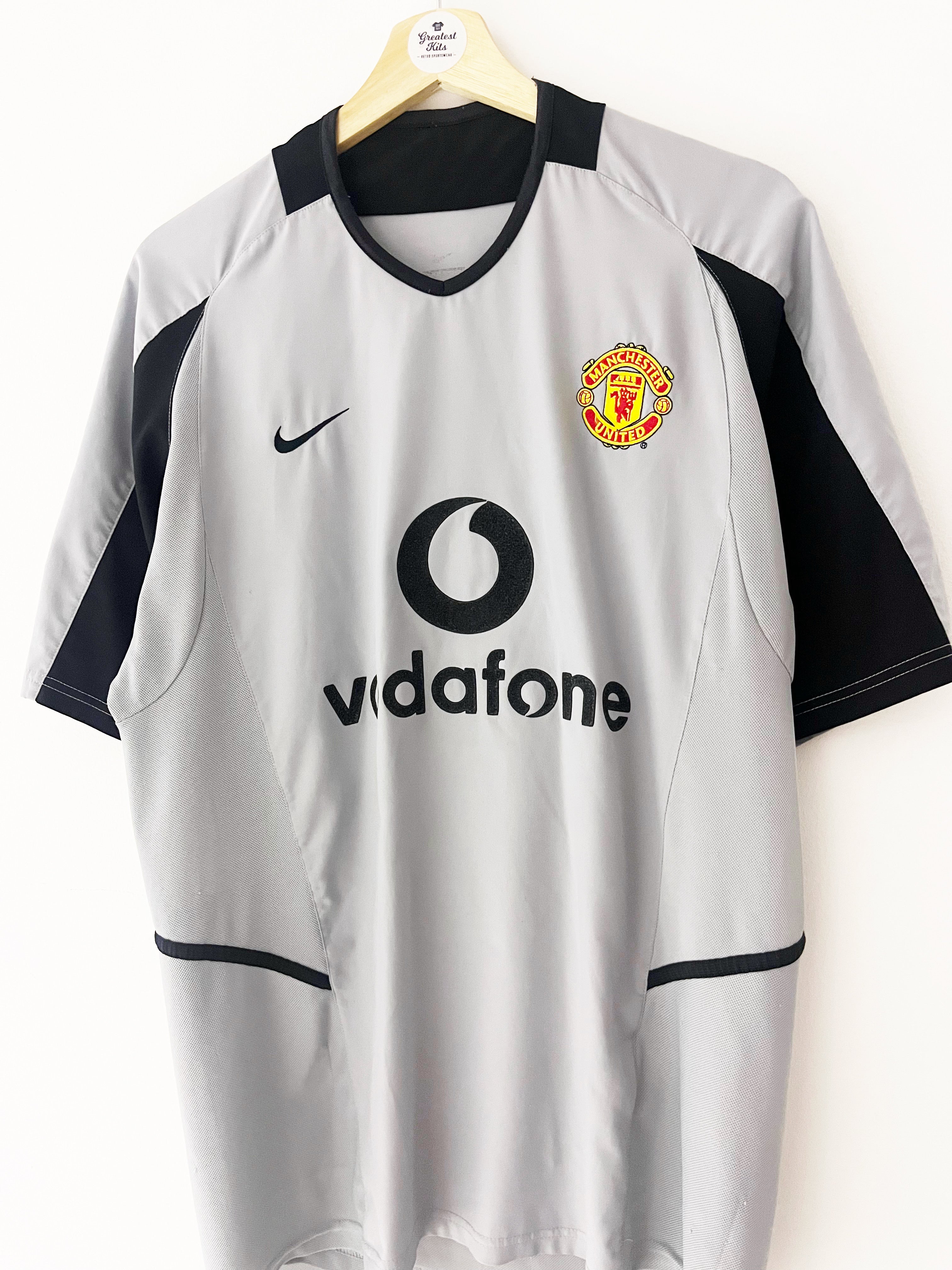 2002/03 Manchester United S/S GK Shirt (M) 8/10