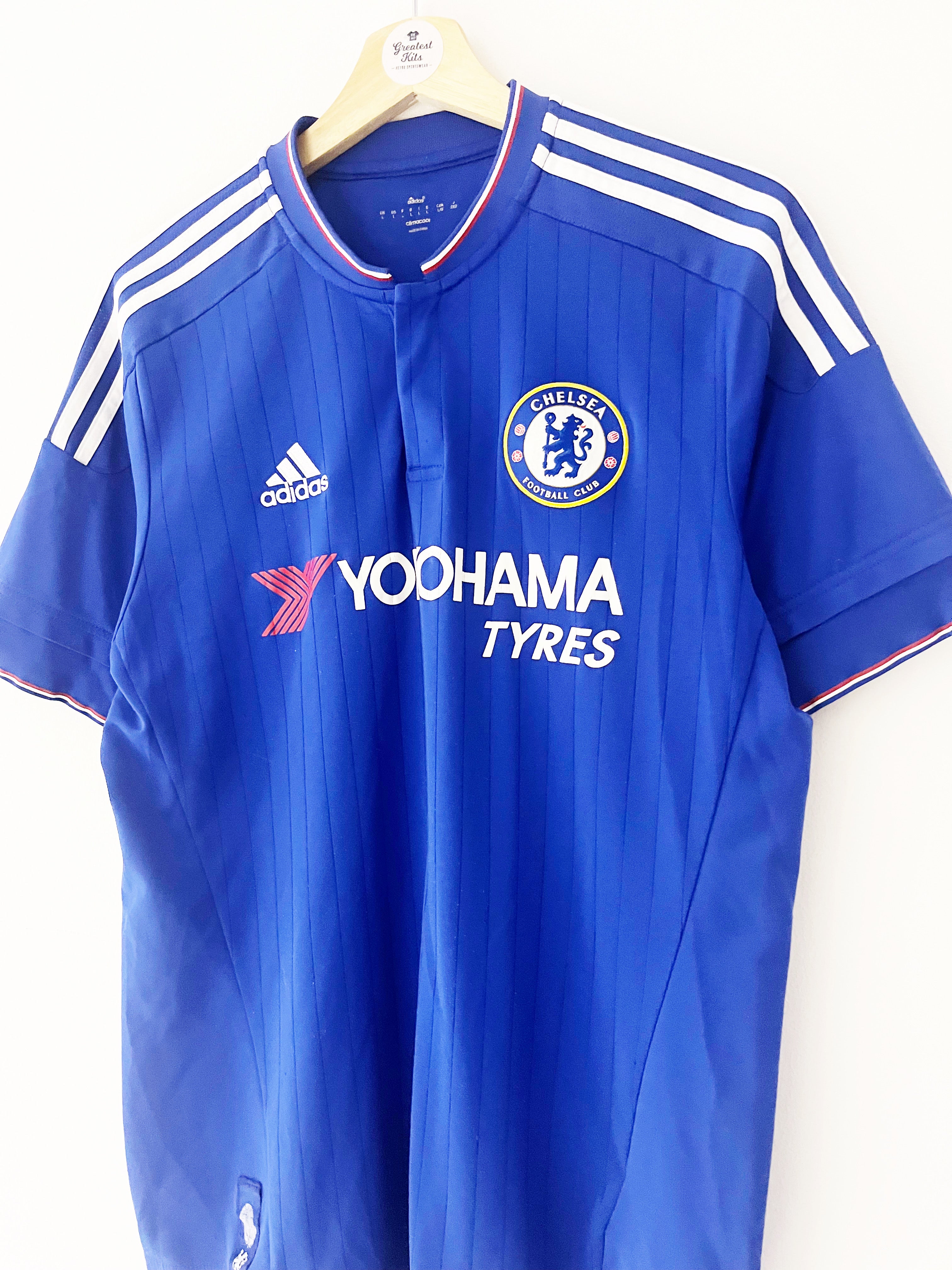 2015/16 Chelsea Home Shirt (L) 7/10