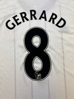 2010/11 Liverpool Away Shirt Gerrard #8 (XL) 8.5/10