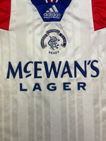 1992/93 Rangers Away Shirt (M) 9/10