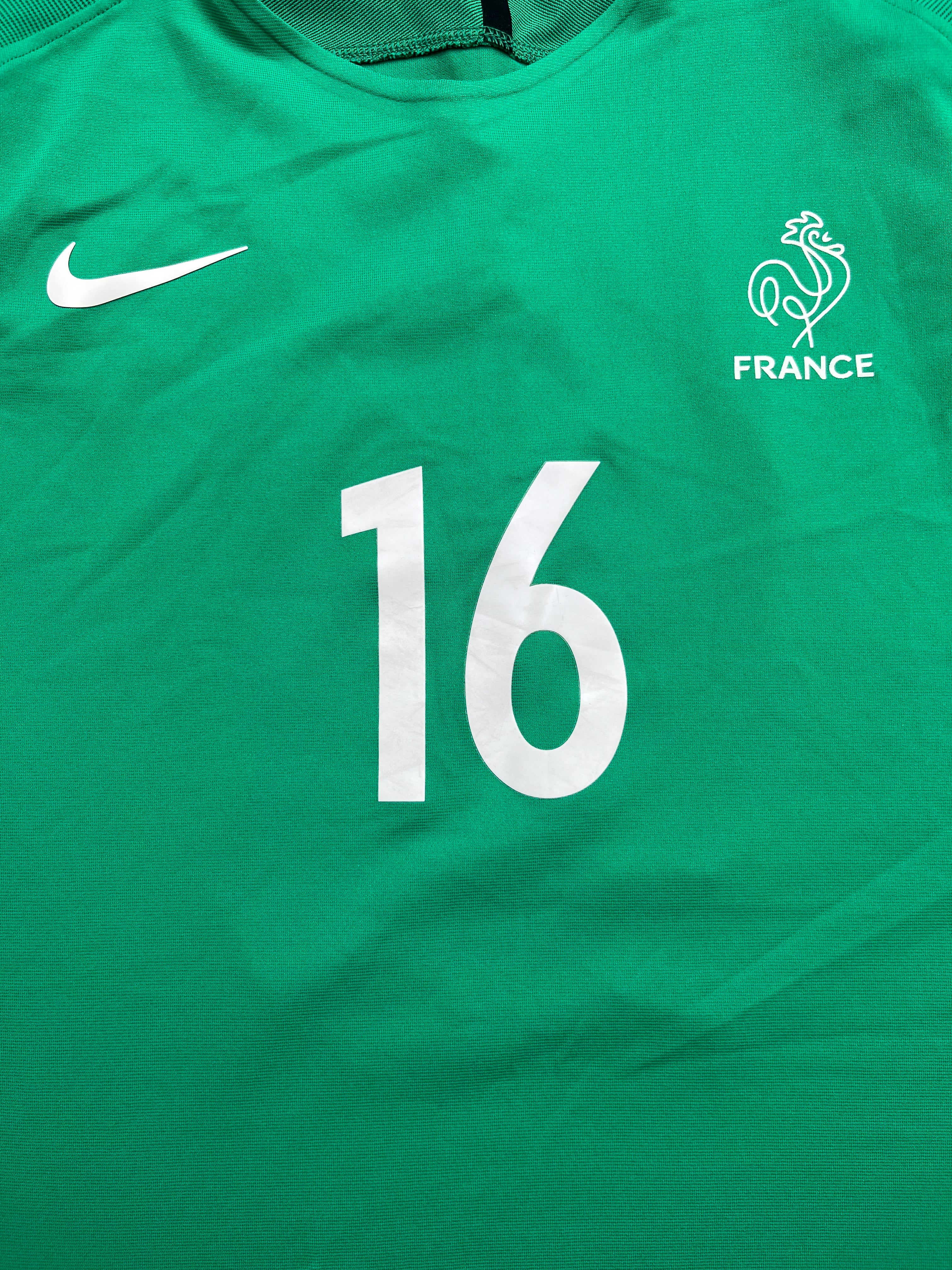 2016/17 France *Player Issue* GK Shirt #16 (L) 9/10