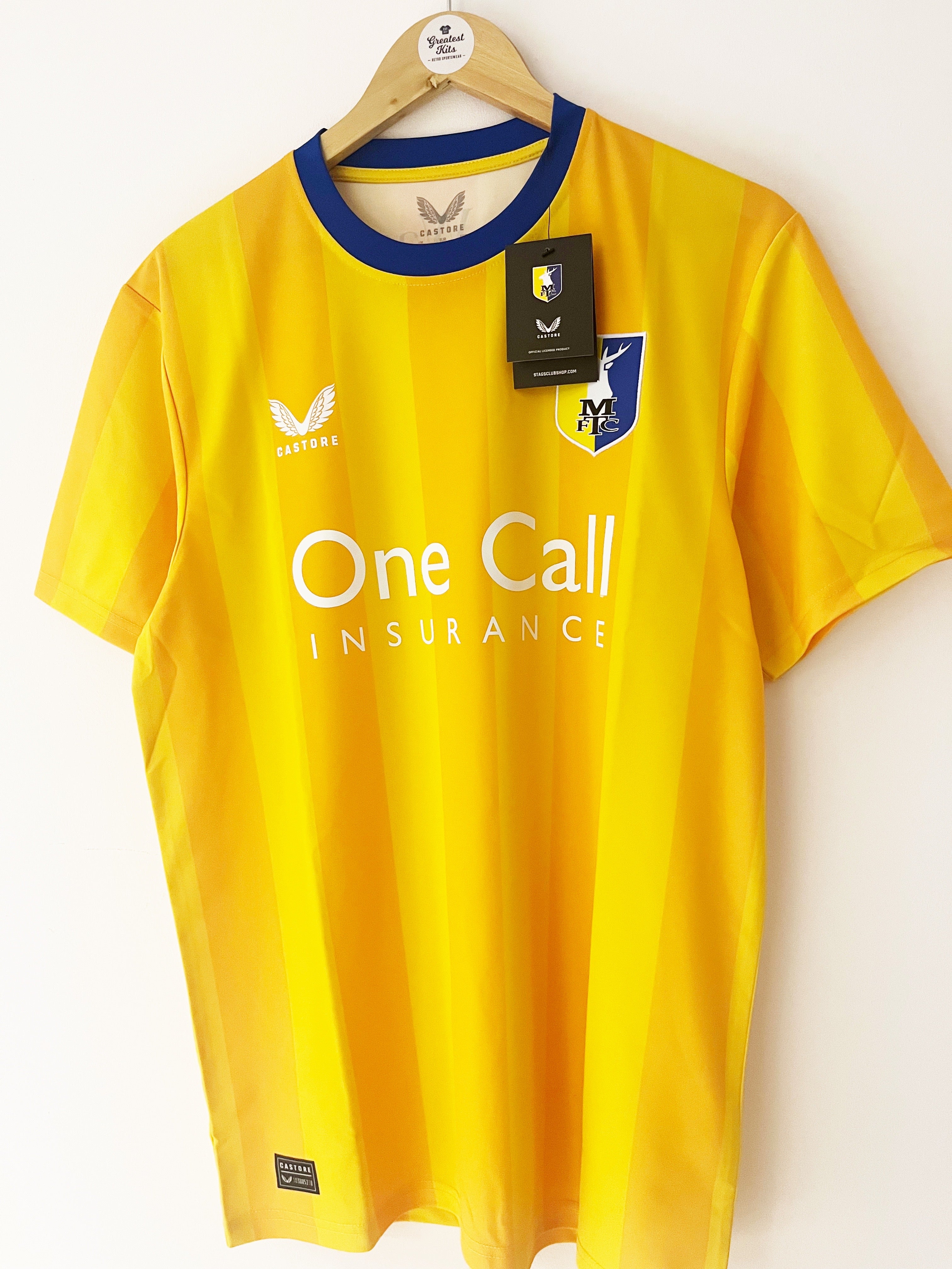 2024/25 Mansfield Town Home Shirt (M) BNWT