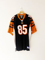 2007 Cincinnati Bengals On Field Reebok Home Shirt C.Johnson #85 (XXL) 9/10