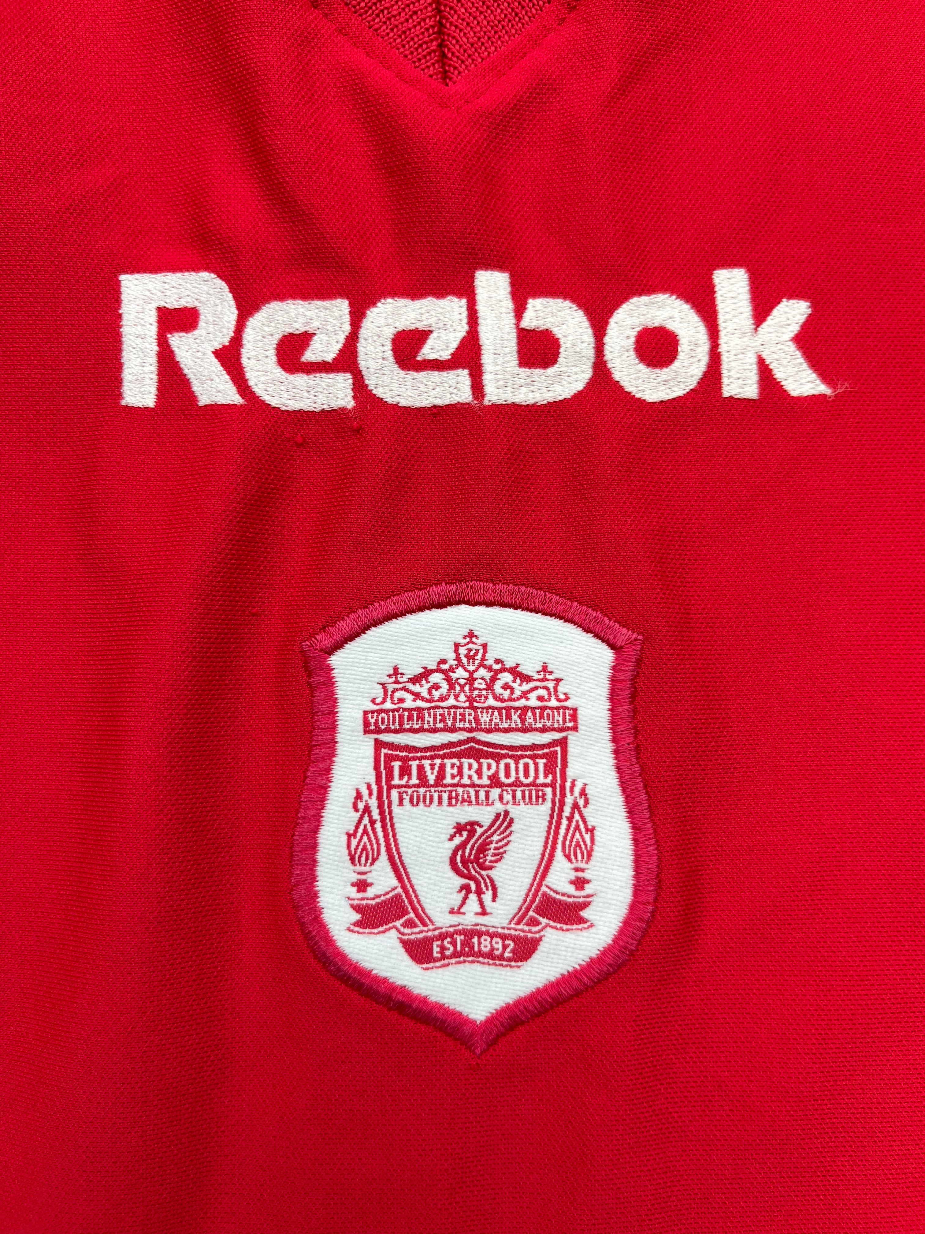 2000/02 Liverpool Home Shirt (L) 8/10