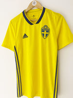 2018/20 Sweden Home Shirt (S) 9/10