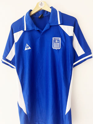 2002/03 Greece Home Shirt Zagorakis #7 (L) 8/10