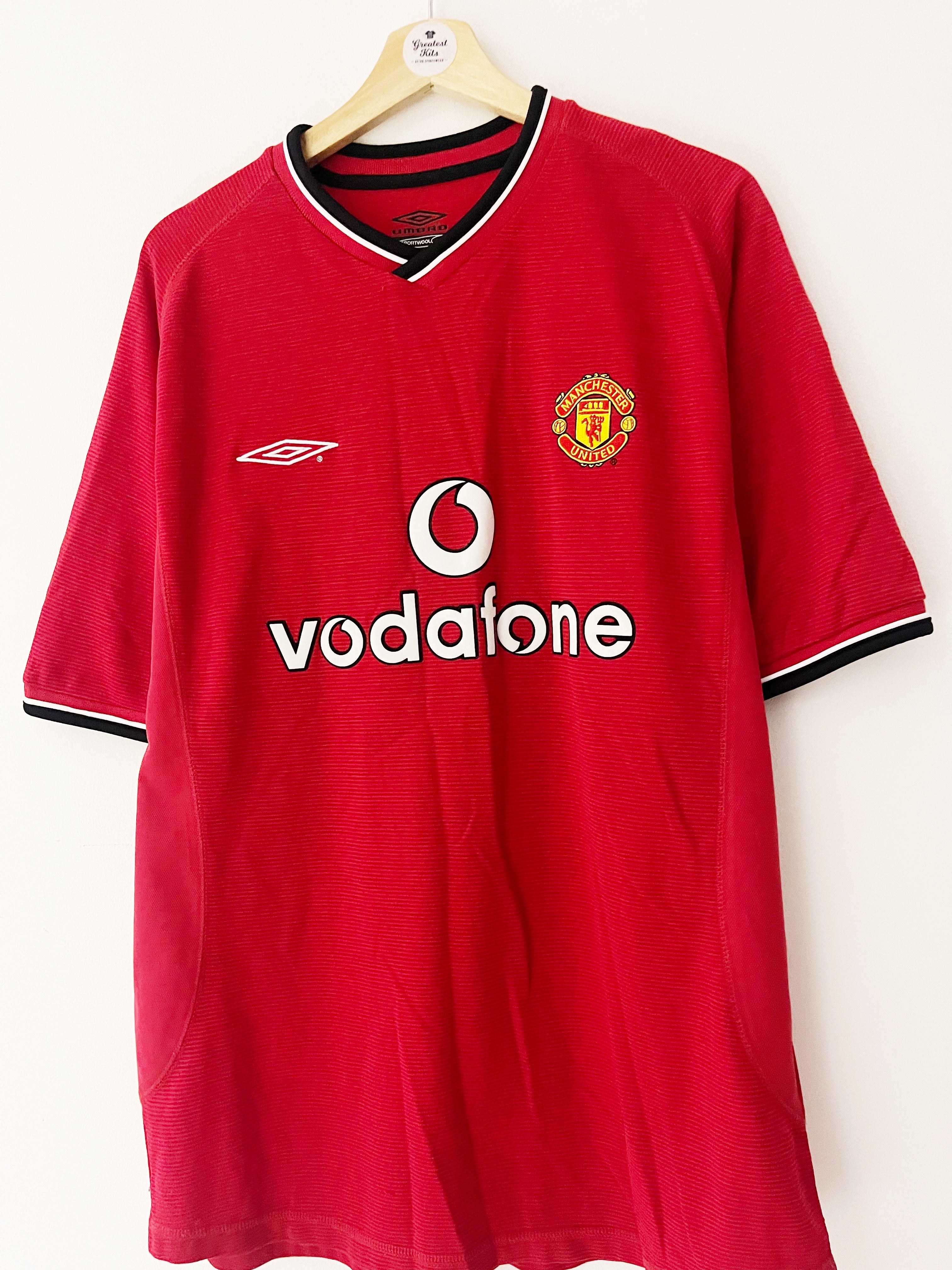 2000/02 Manchester United Home Shirt (L) 6/10