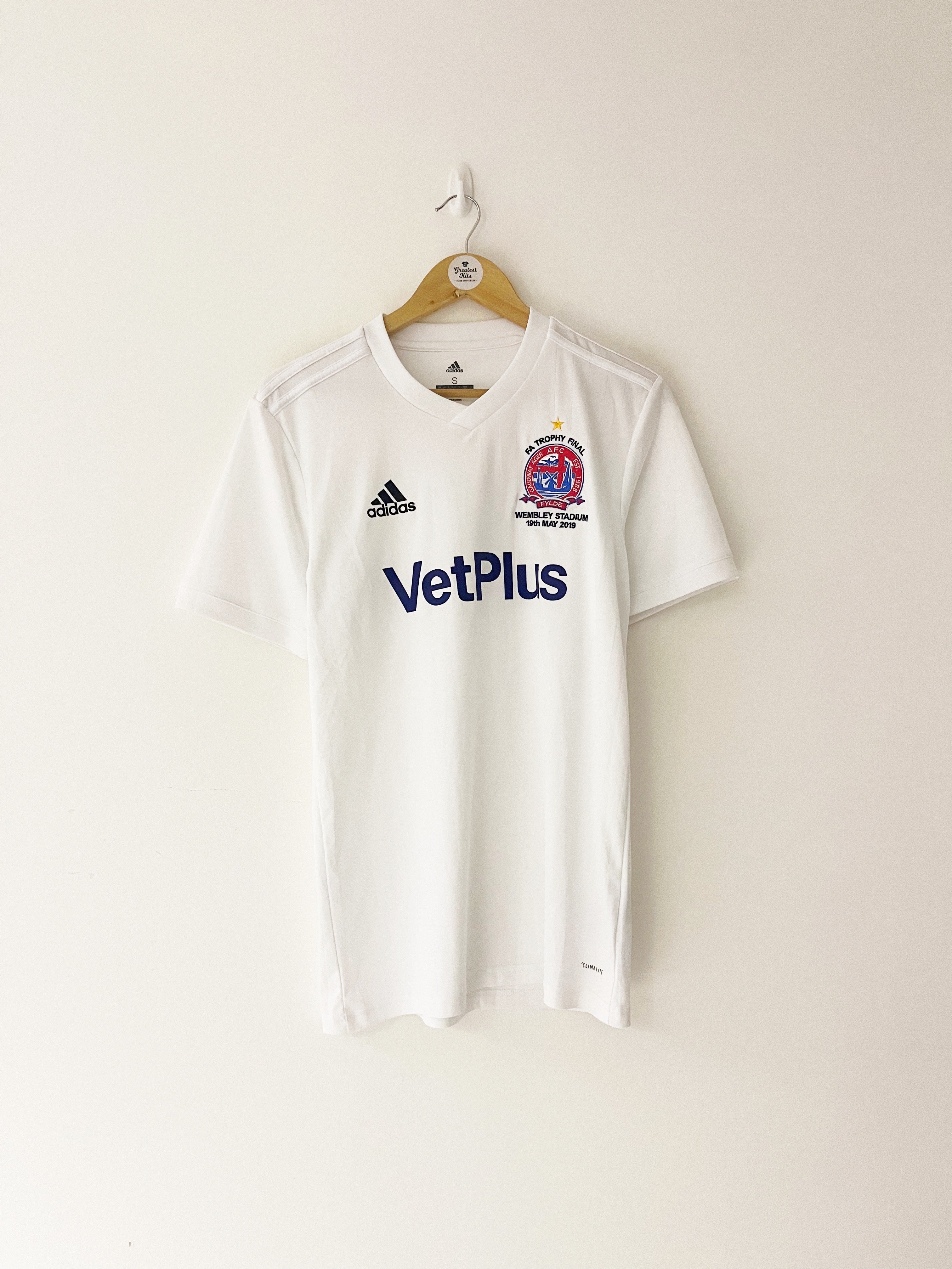 2019 AFC Fylde Home *FA Trophy Final* Shirt (S) 9/10