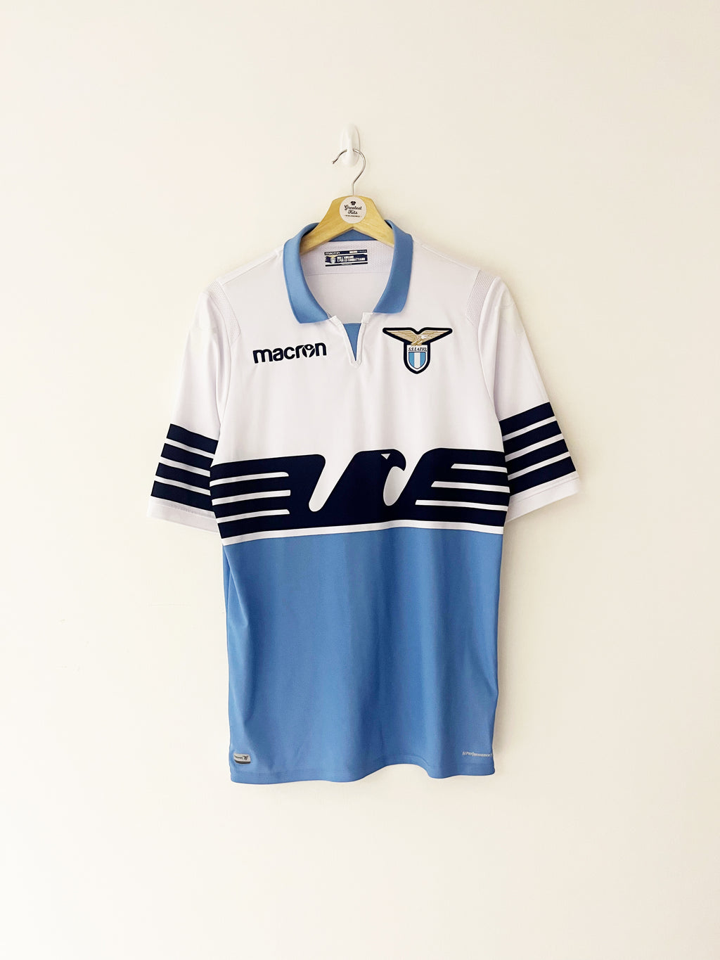 2018/19 Lazio Home Shirt (M) 9/10