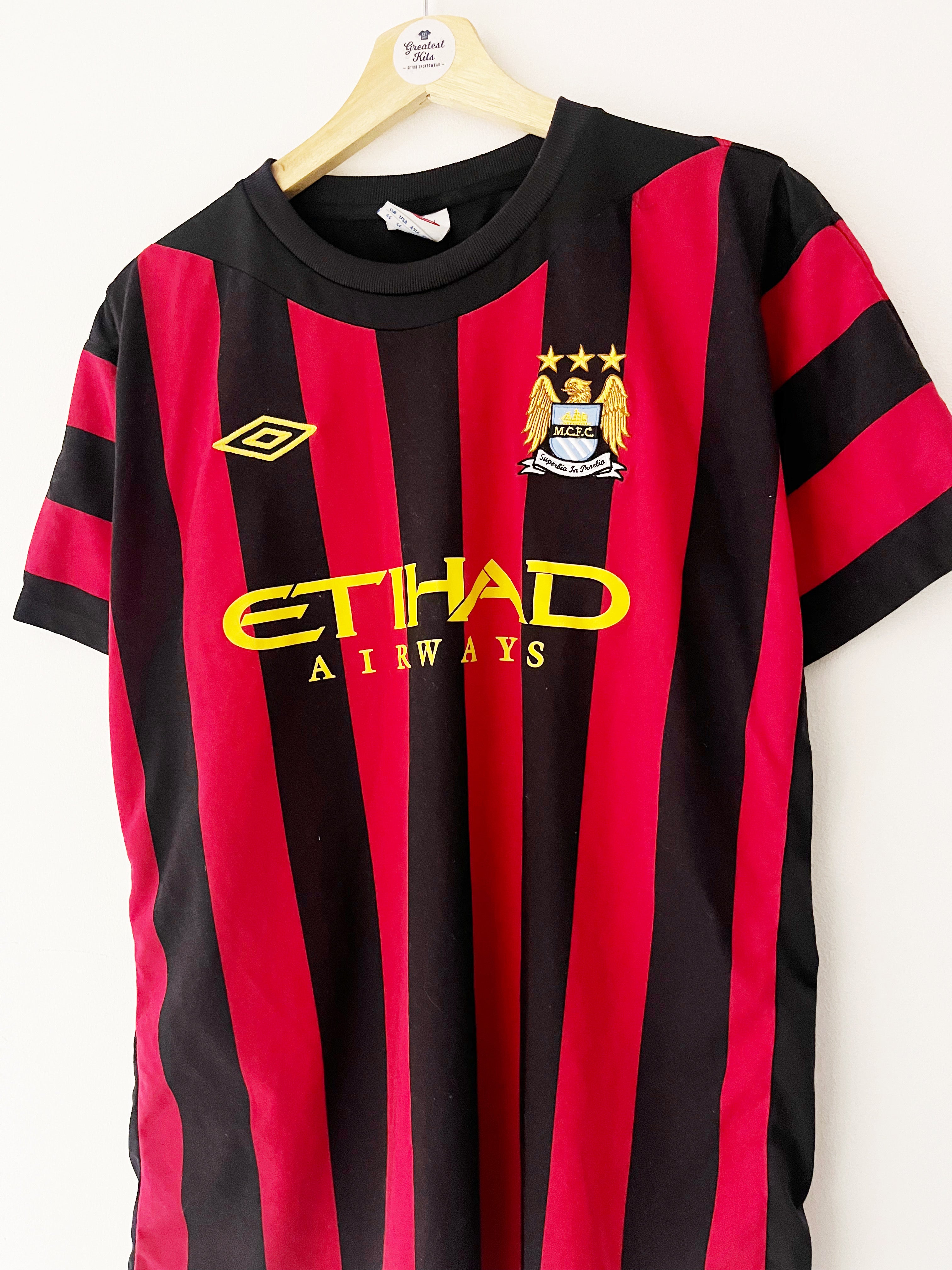 2011/12 Manchester City Away Shirt (L) 9/10