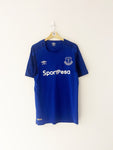 2017/18 Everton Home Shirt (XL) 9/10