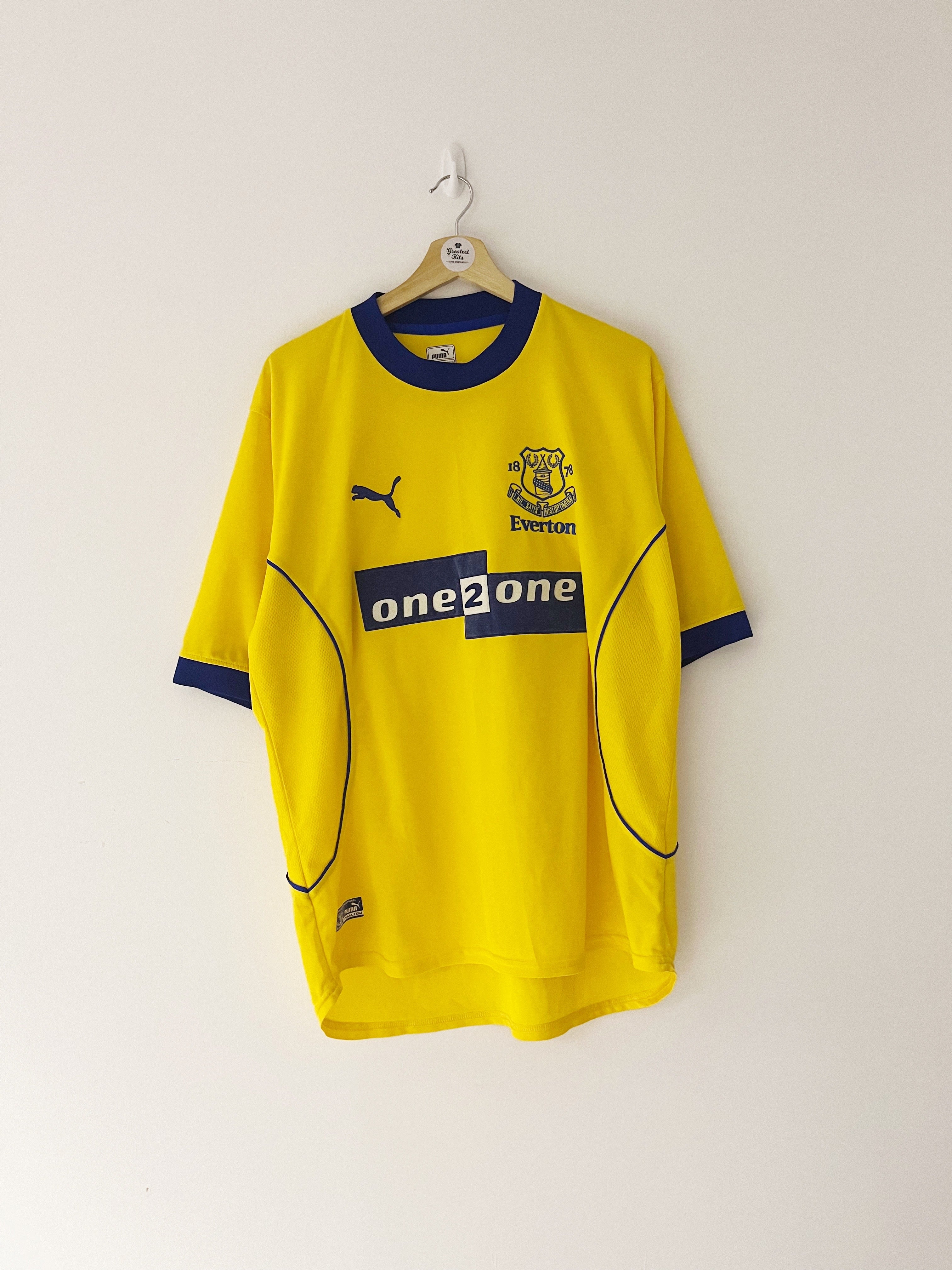 2000/01 Everton Away Shirt (L) 8.5/10