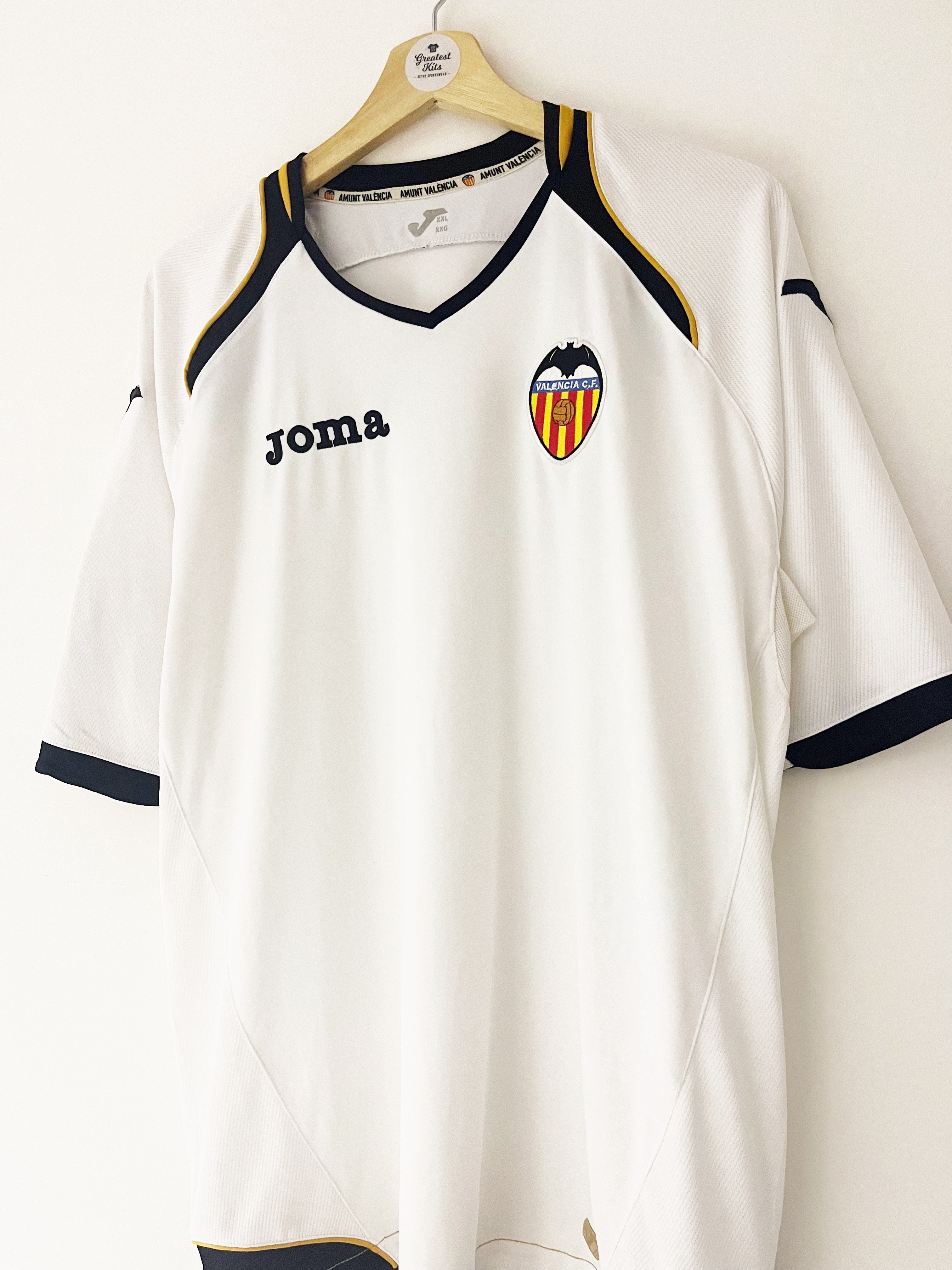 2011/12 Valencia Home Shirt (XXL) 9/10