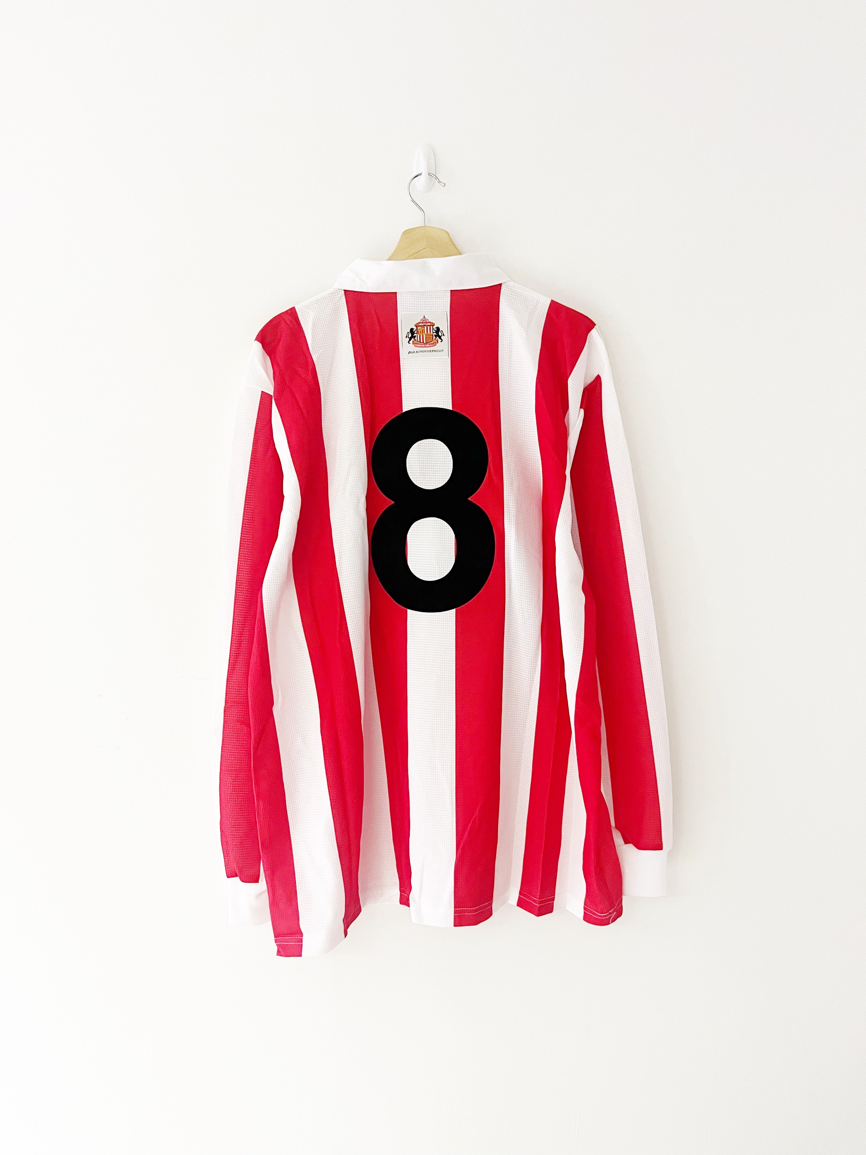 1997/99 Sunderland *Player Spec* Home L/S Shirt #8 (XXL) BNWT