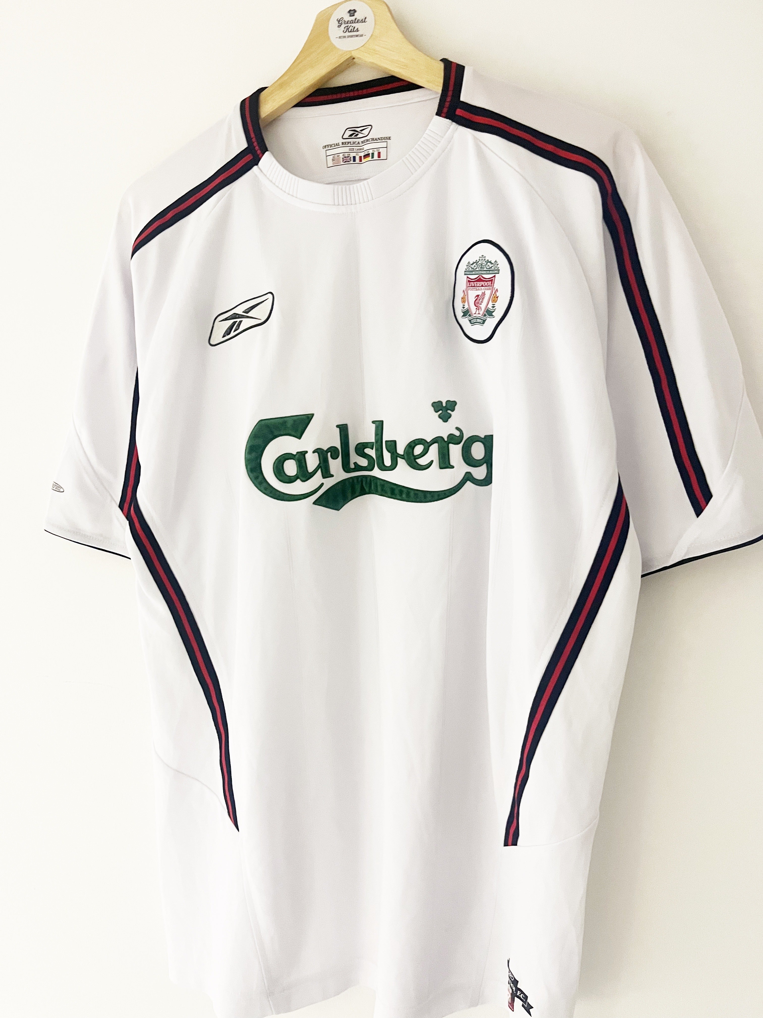 2003/04 Liverpool Away Shirt (L) 9/10