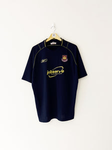 2003/04 West Ham Away Shirt #4 (XL) 8.5/10