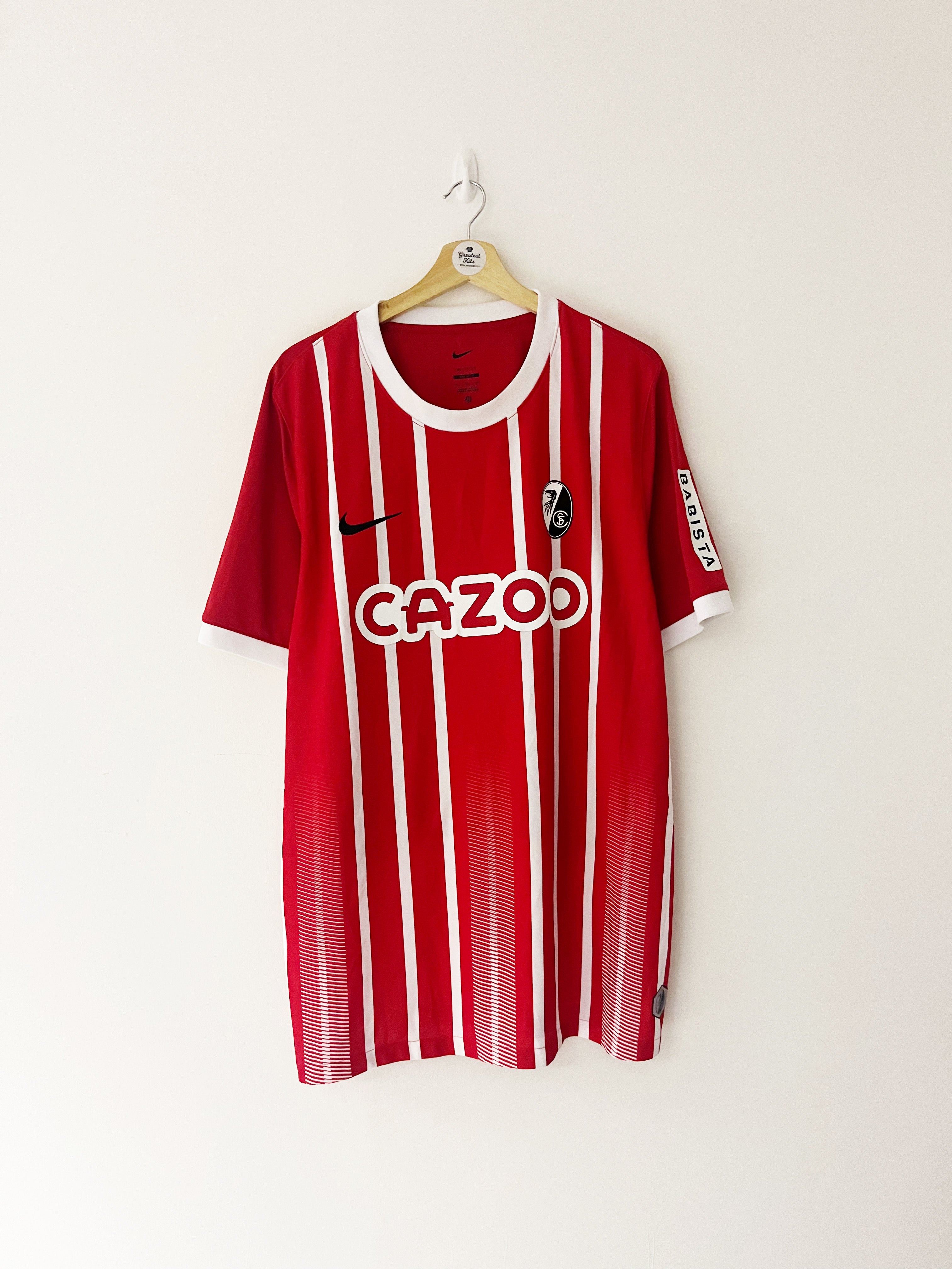 2022/23 Freiburg Home Shirt (XXL) 9/10