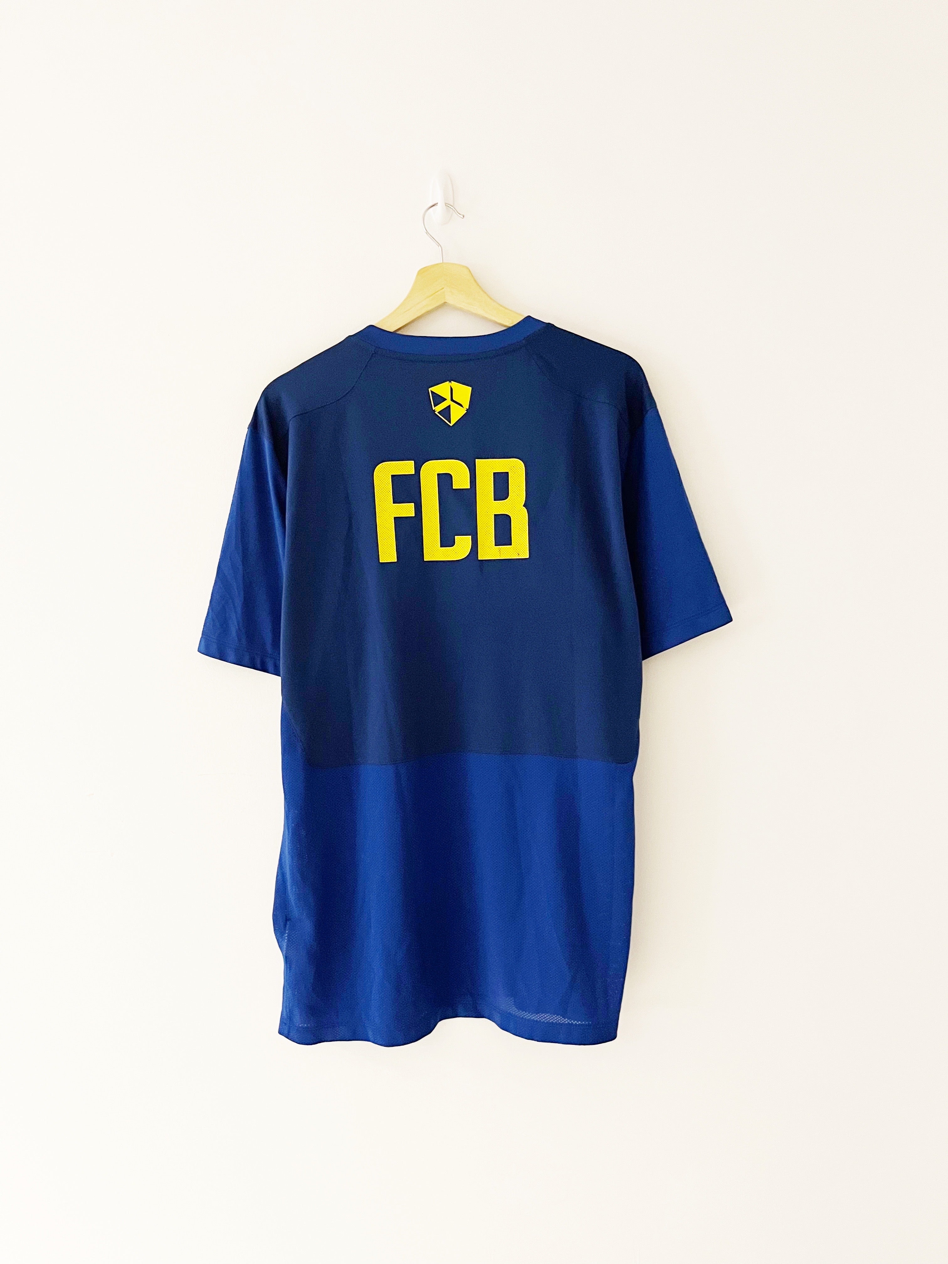 2012/13 Barcelona Training Shirt (XL) 9/10
