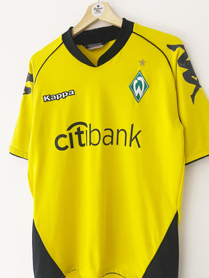 2007/08 Werder Bremen S/S GK Shirt (L) 8/10