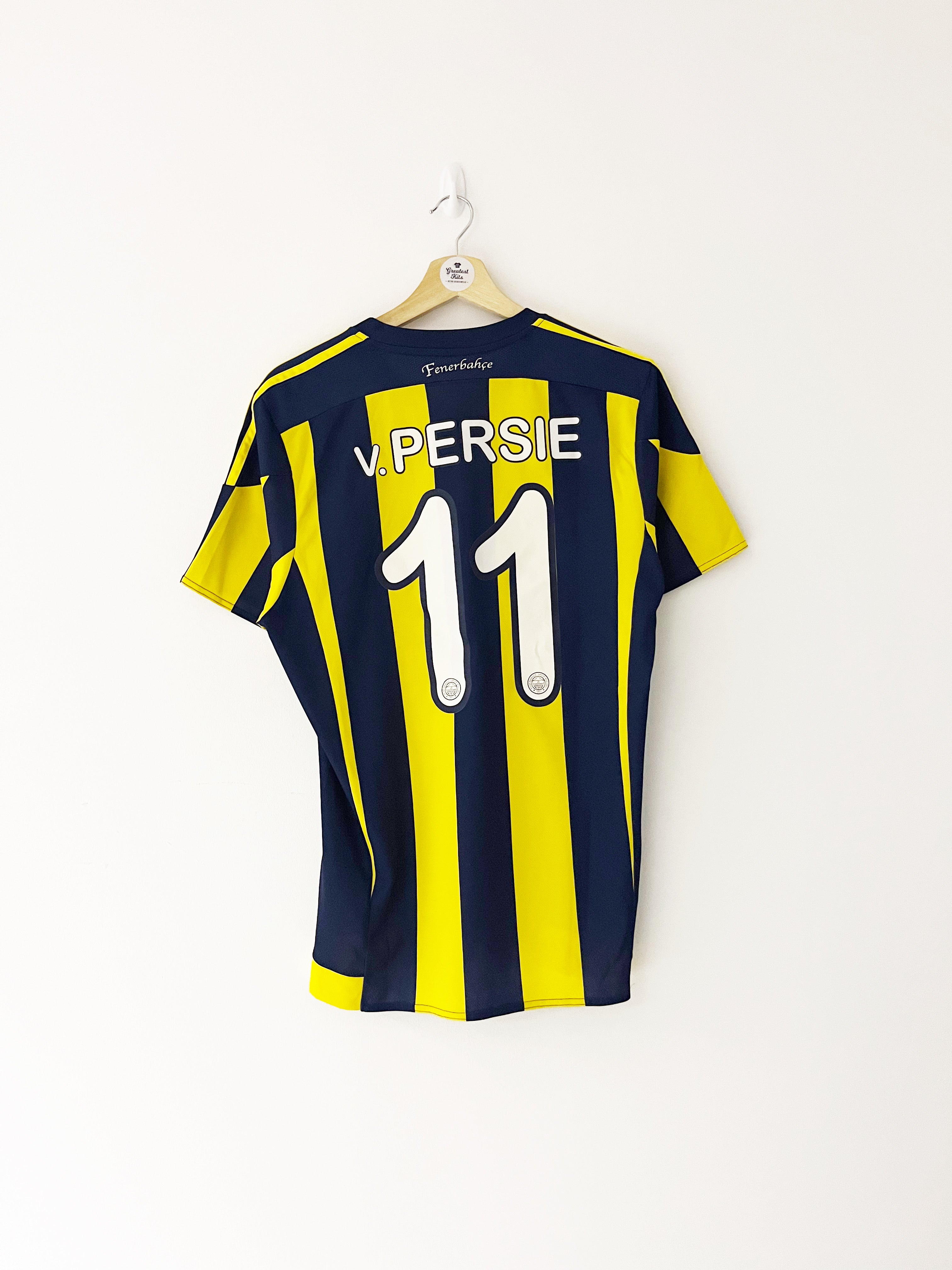 2015/16 Fenerbahce Home Shirt V.Persie #11 (M) 9/10