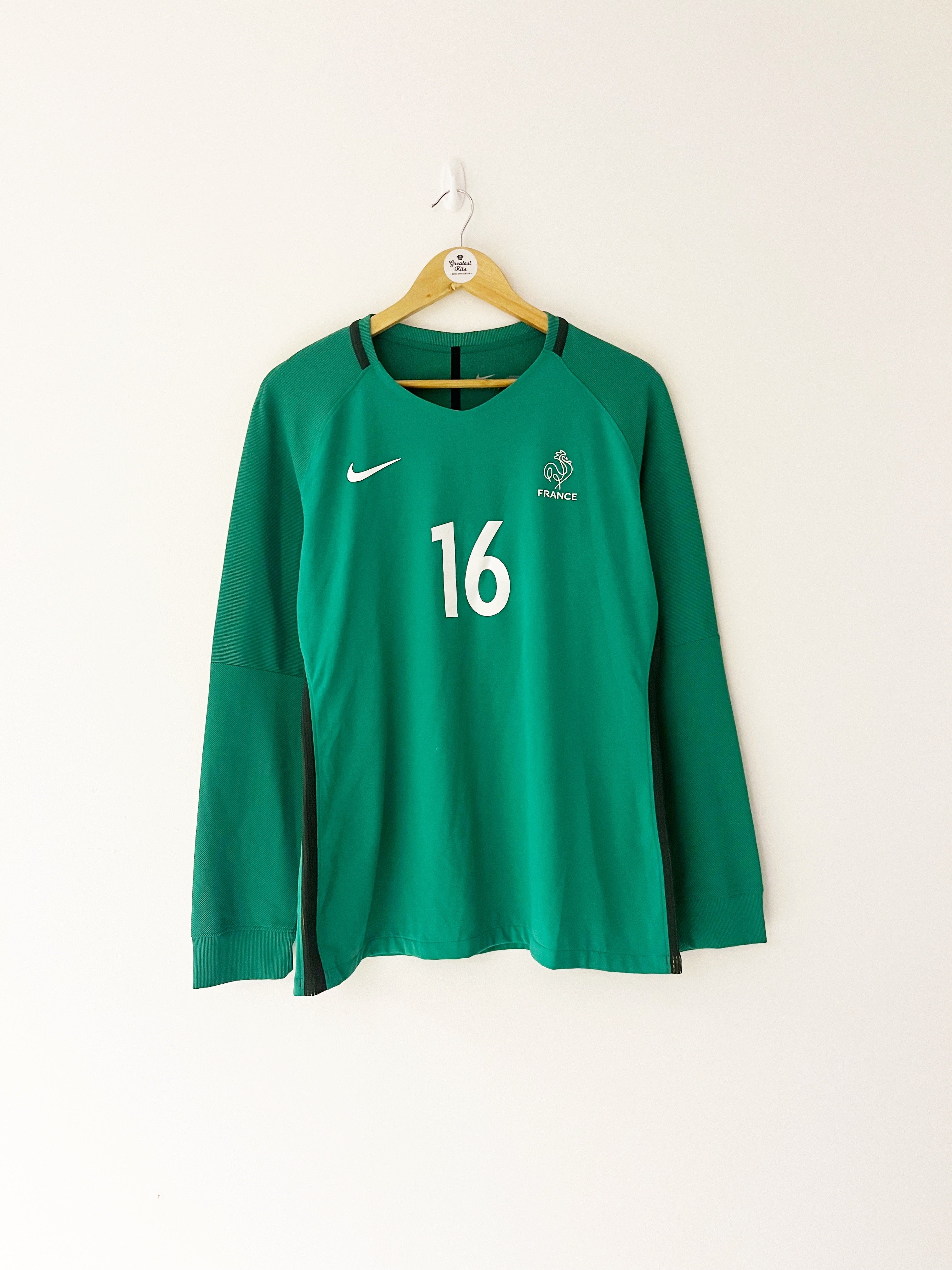 2016/17 France *Player Issue* GK Shirt #16 (L) 9/10