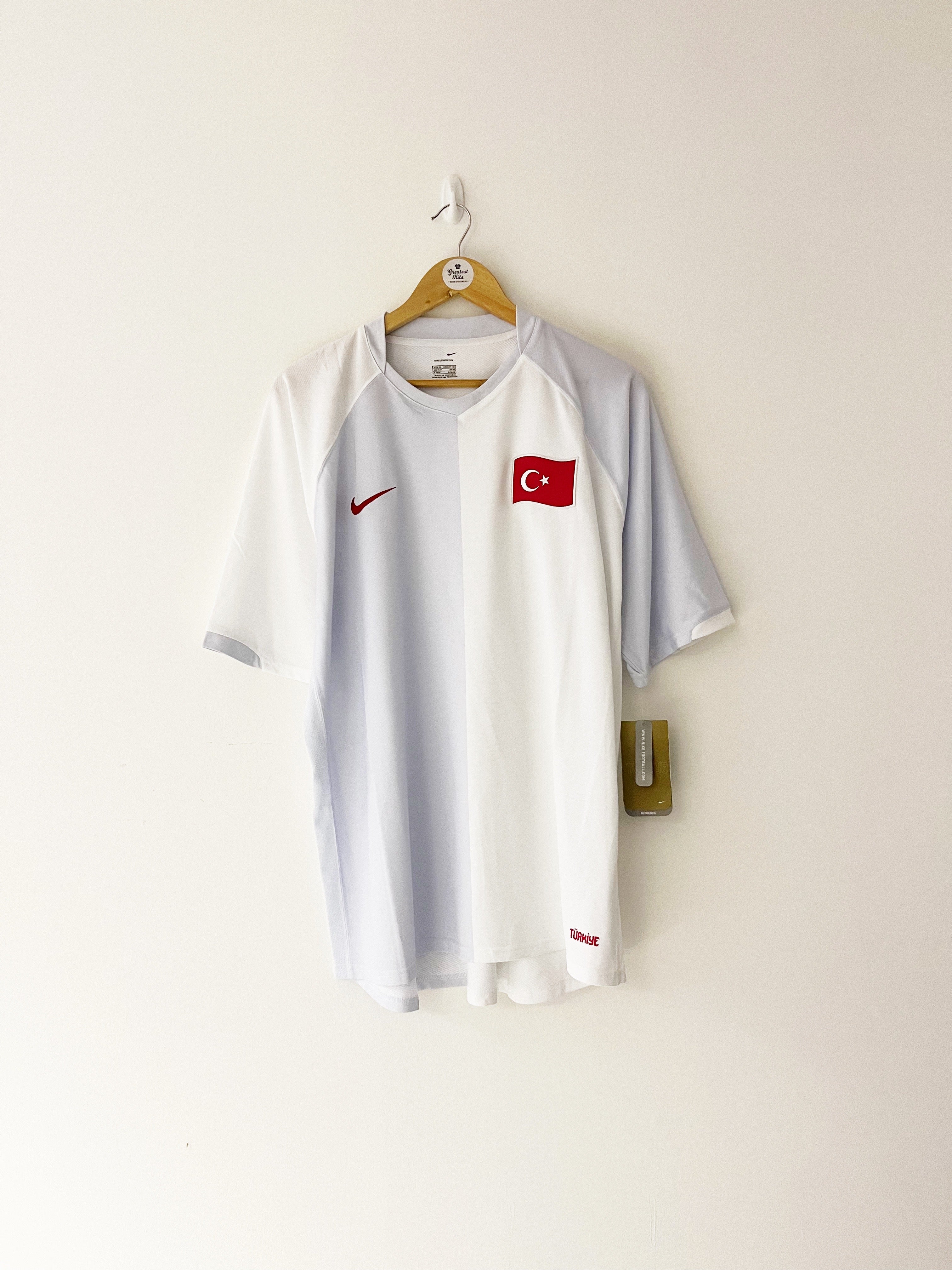 2006/08 Turkey Away Shirt (XL) BNWT