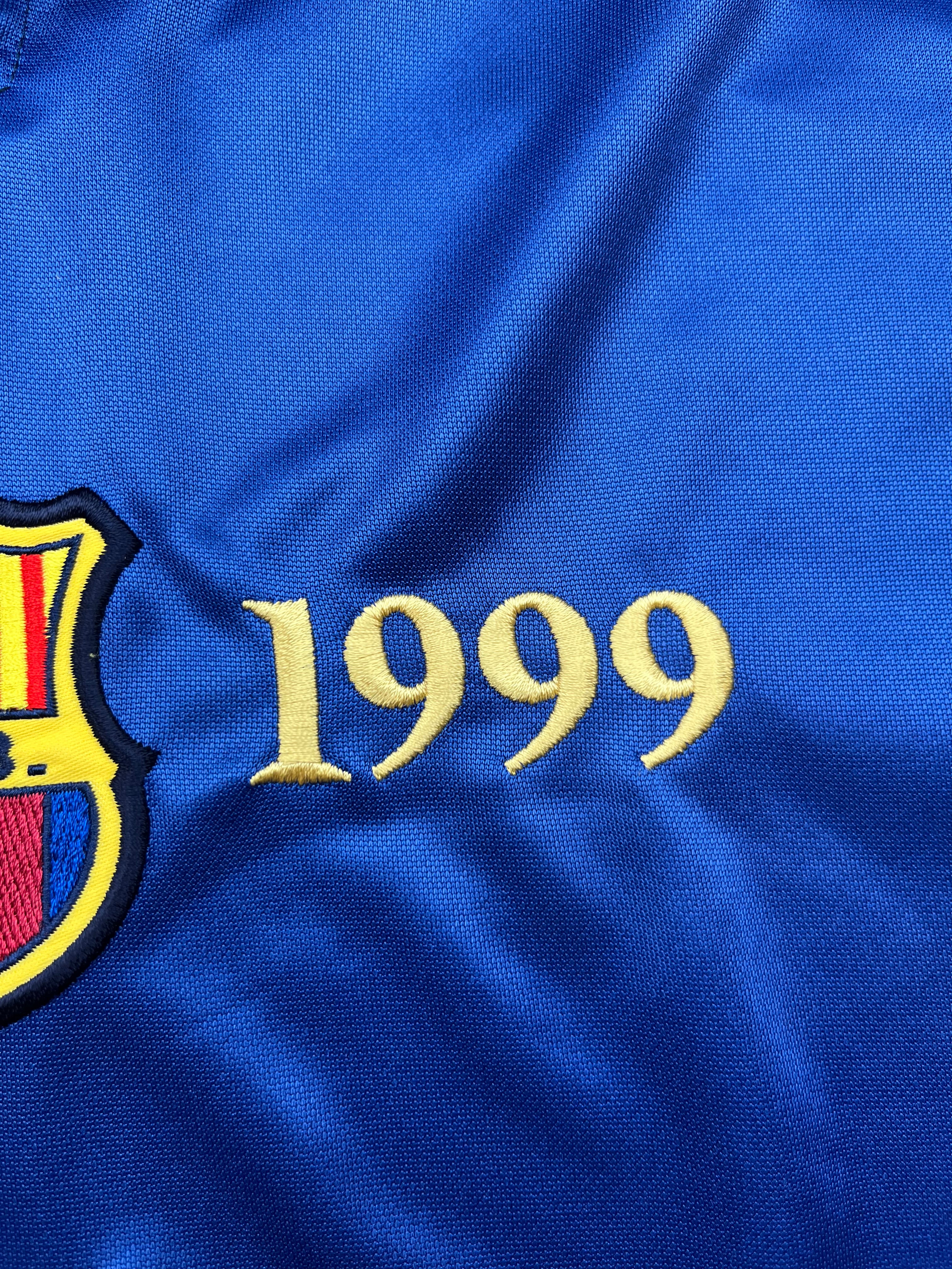 1999/00 Barcelona Home *Centenary* Shirt (L) 8.5/10