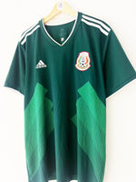 2017/18 Mexico Home Shirt (XXL) 9/10