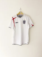 2005/07 England Home Shirt (M) 9/10