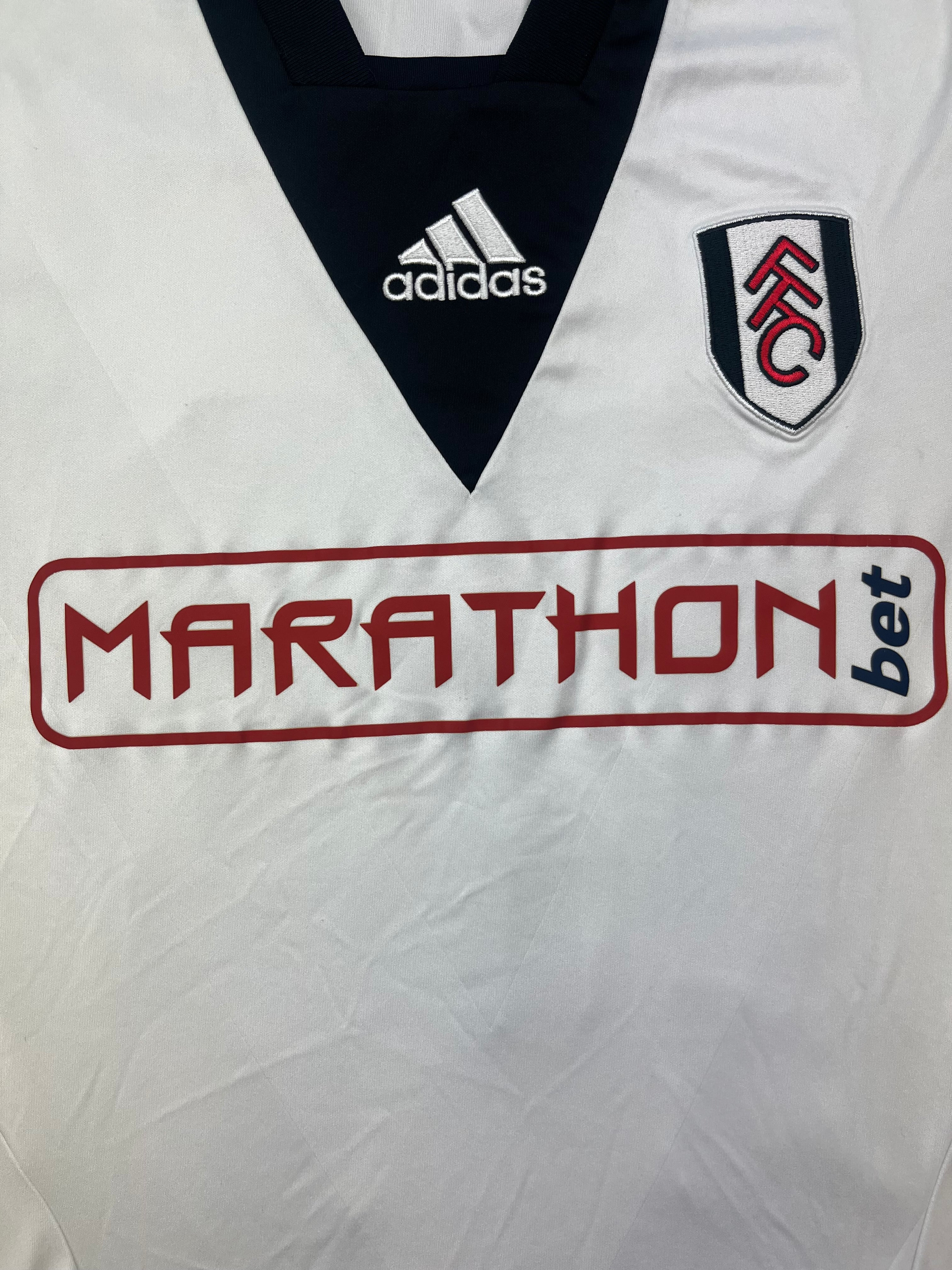 2013/14 Fulham Home Shirt Karagounis #14 (S) 8/10