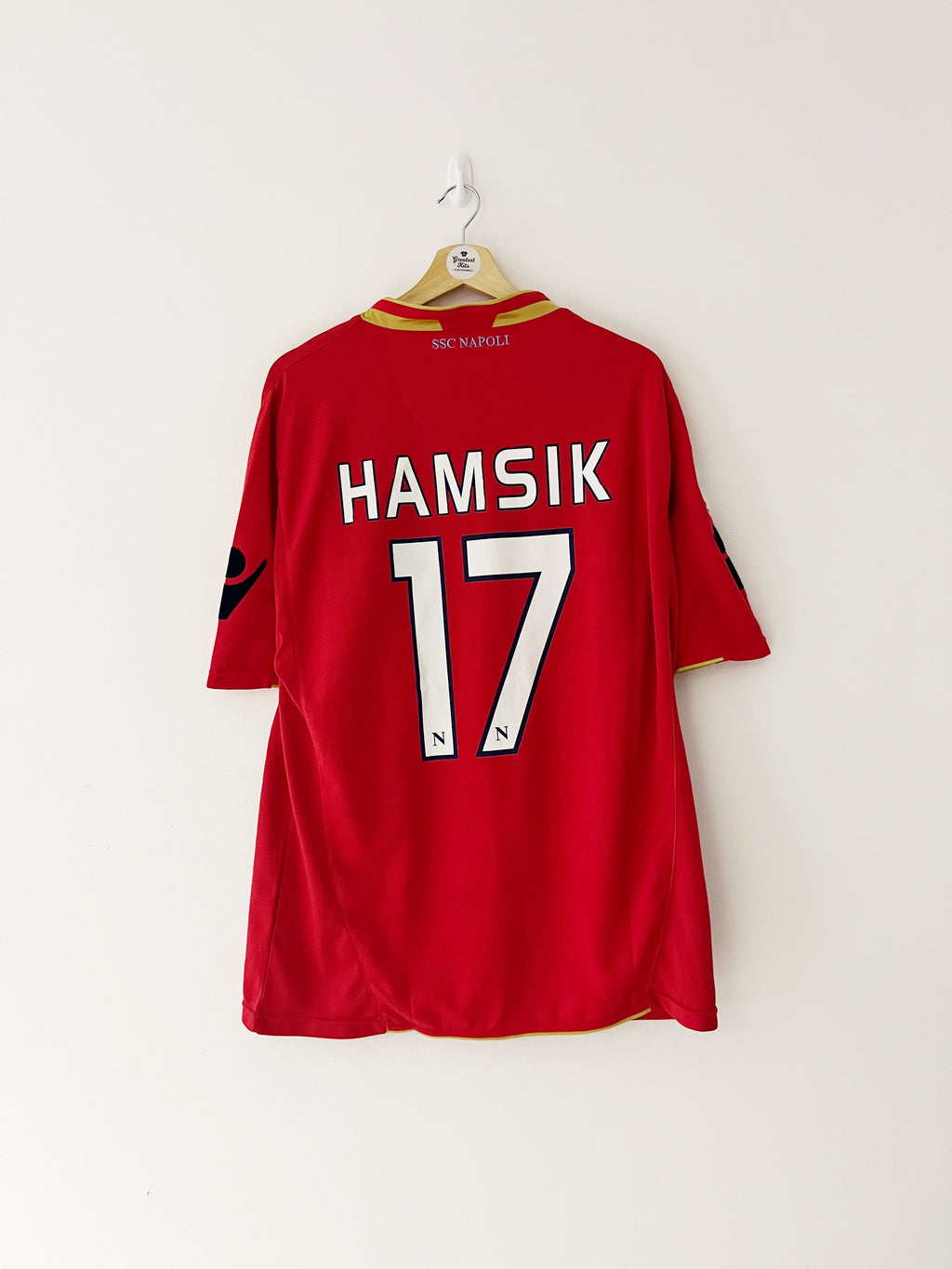 2009/10 Napoli Third Shirt Hamsik  #17 (XL) 8/10