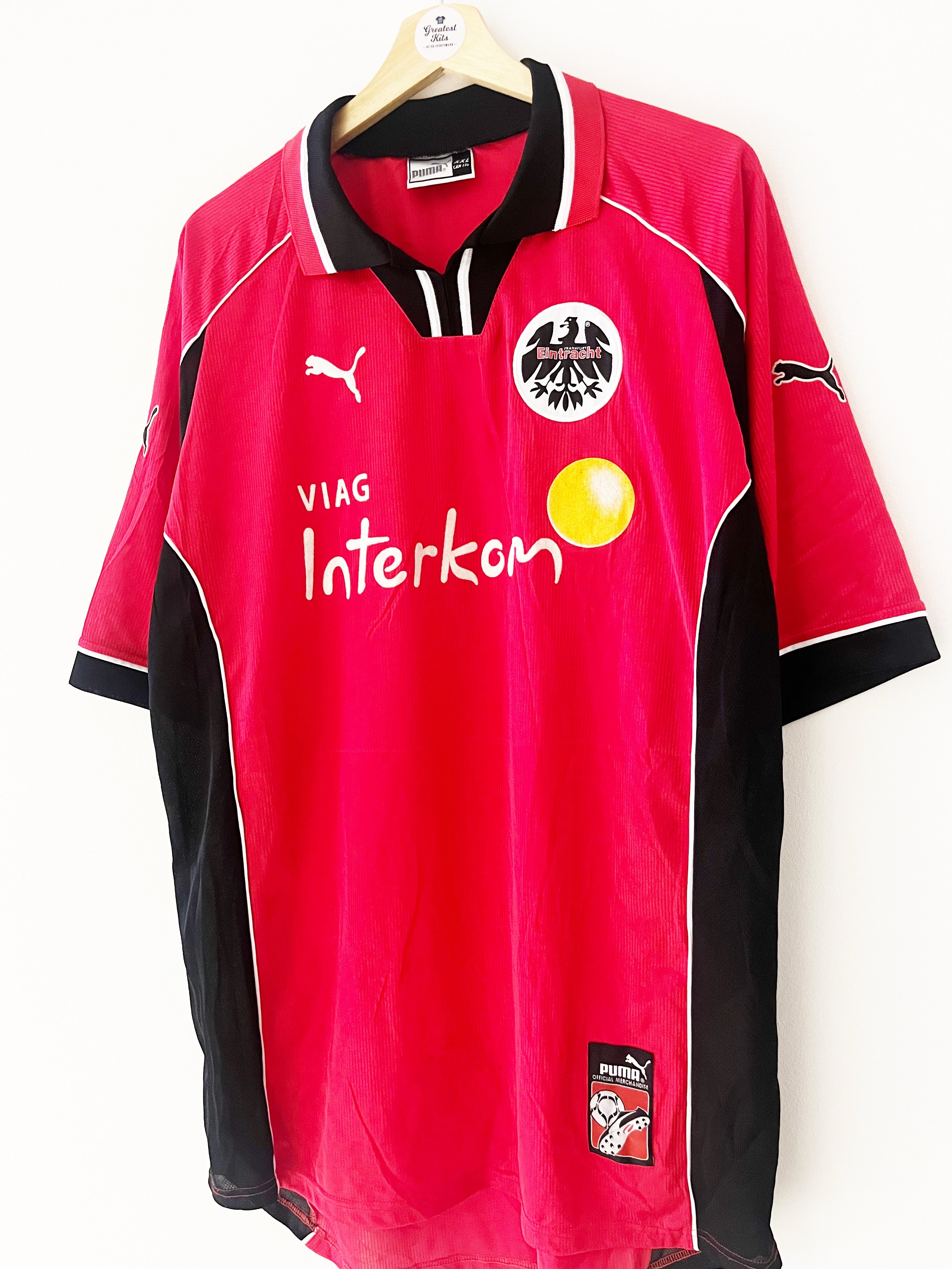 1998/00 Eintracht Frankfurt Home Shirt (XXL) 8.5/10