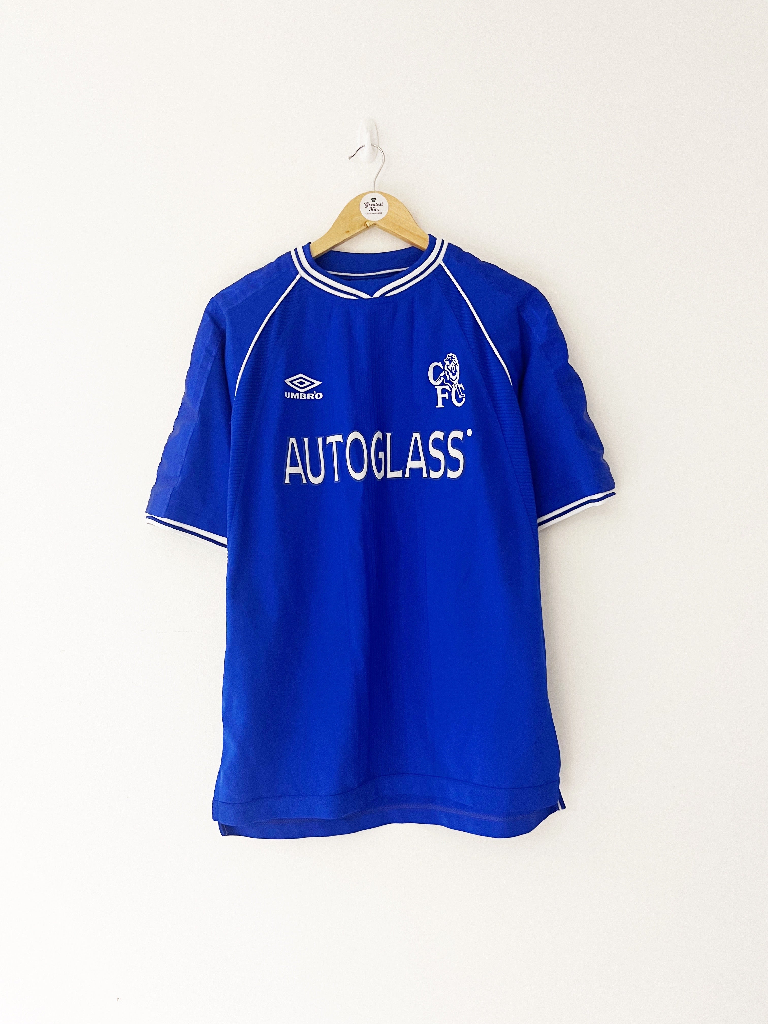 1999/01 Chelsea Home Shirt (L) 9/10