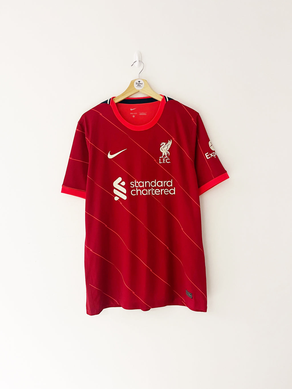 2021/22 Liverpool Home Shirt (L) 9.5/10