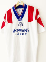 1992/93 Rangers Away Shirt (M) 9/10