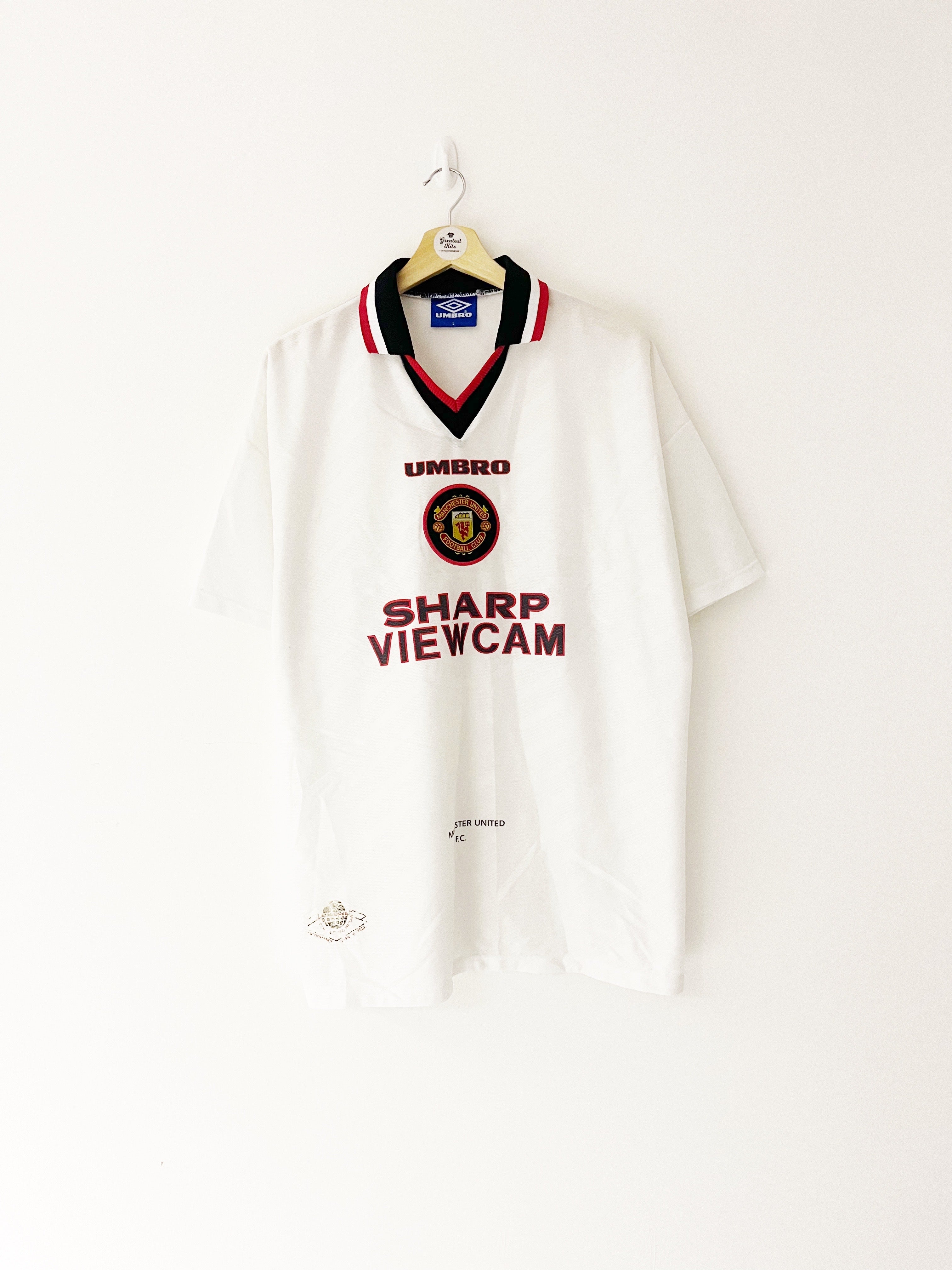 1996/97 Manchester United Away Shirt (L) 7.5/10