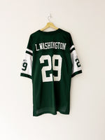 2008/09 New York Jets Home Reebok Jersey L.Washington #29 (XL) 9/10