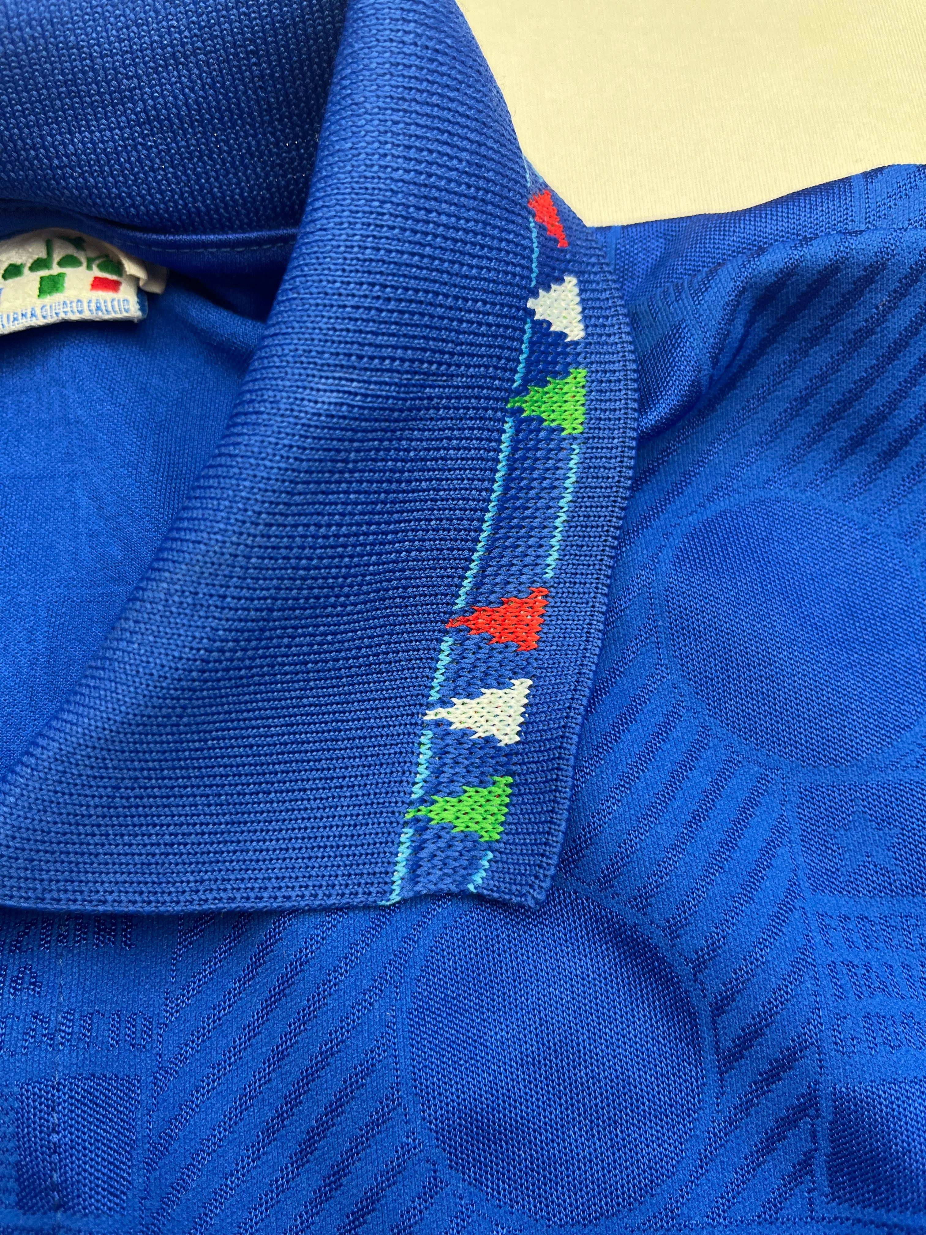 1994 Italy Home Diadora Template Shirt (L) 9/10